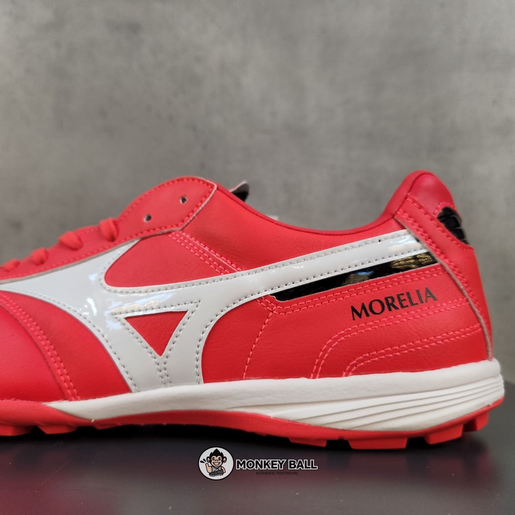Mizuno Morelia TF - Q1GB210160 - Đỏ/Trắng