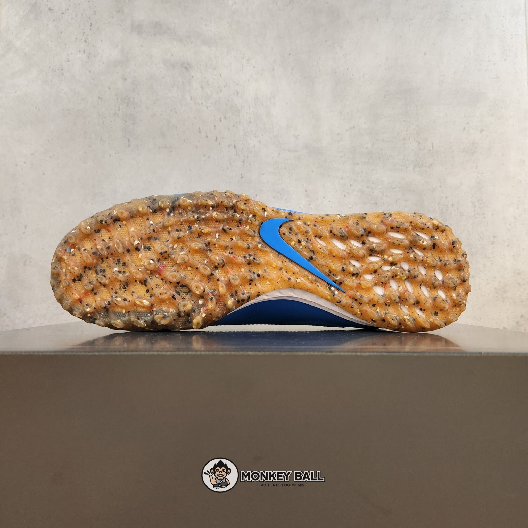Nike React Tiempo 9 Legend Pro TF - DA1192-403 - Xanh/Trắng