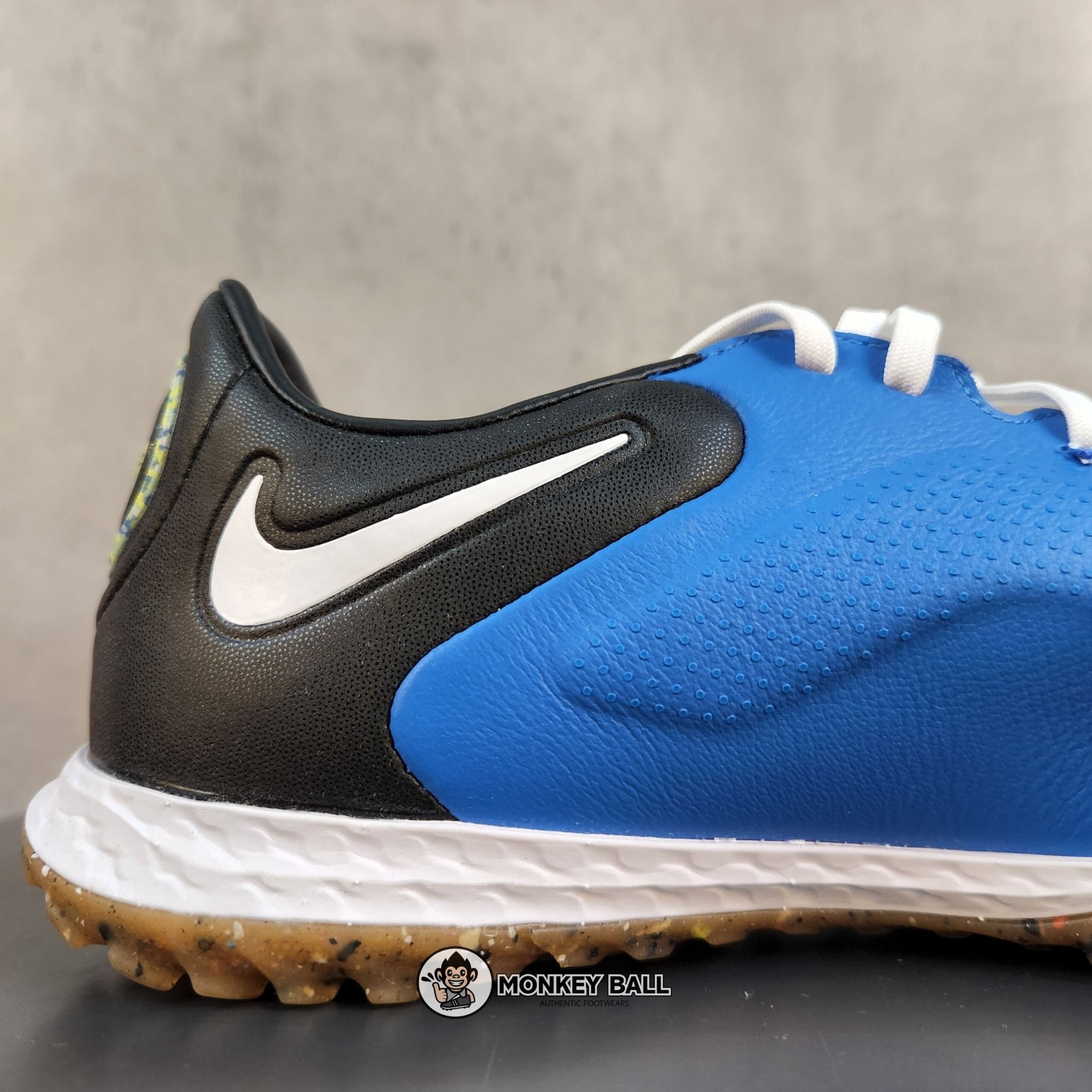 Nike React Tiempo 9 Legend Pro TF - DA1192-403 - Xanh/Trắng