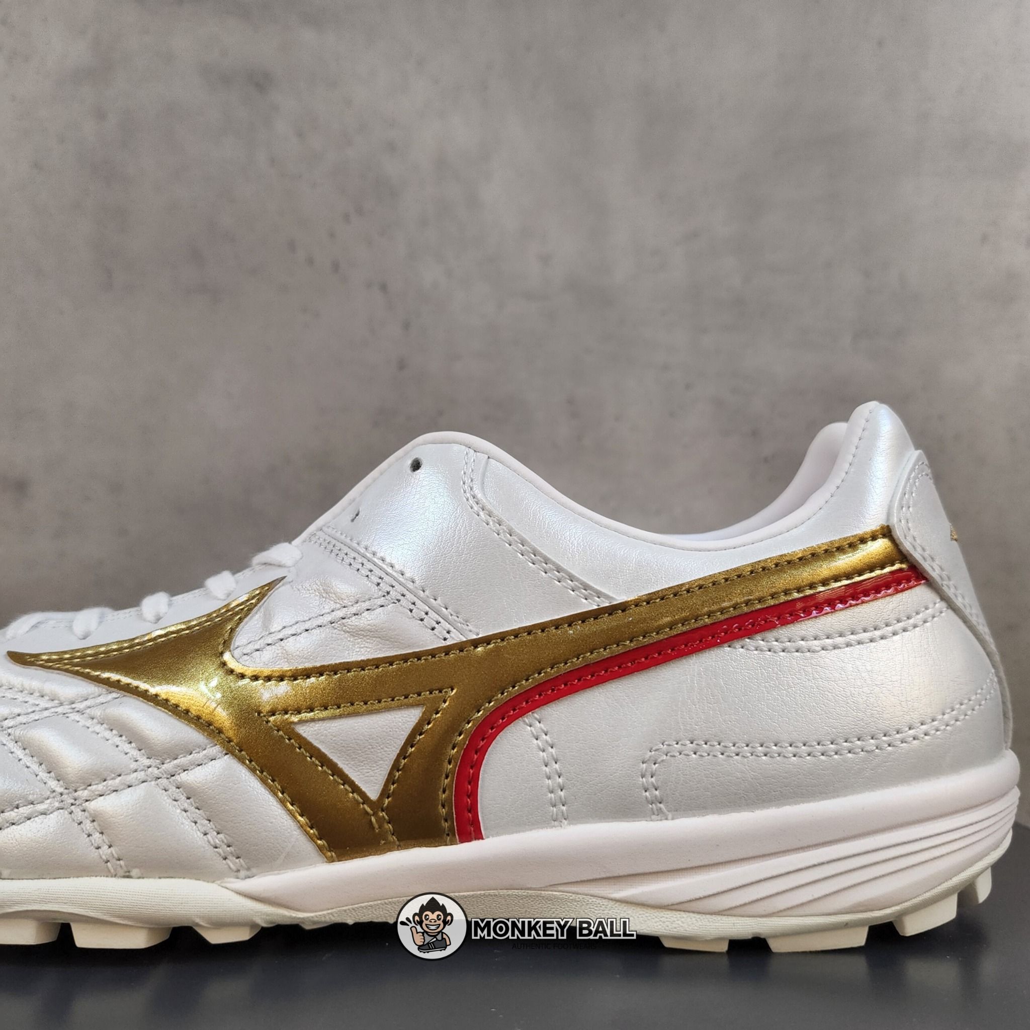 Mizuno Wave Cup Legend AS - P1GD201962 - Trắng/Vàng