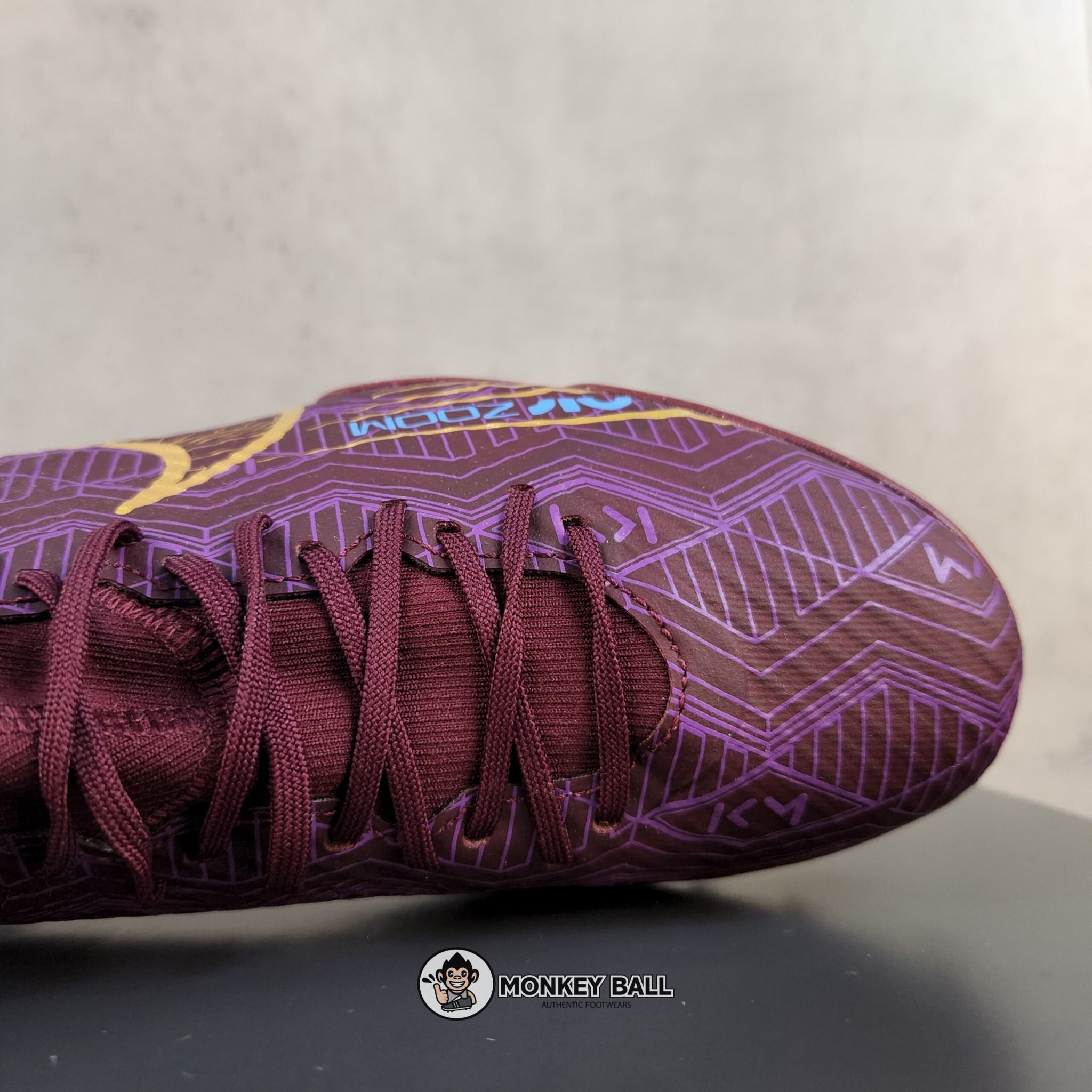Nike Zoom Mercurial Vapor 15 Academy KM TF - DV0708-694 - Tím/Xanh/Vàng
