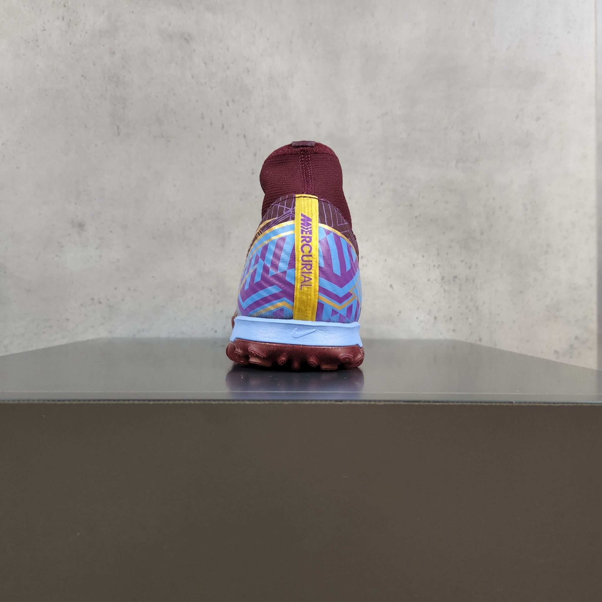 Nike Zoom Superfly 9 Academy KM TF - DO9347-694 - Tím/Xanh/Vàng