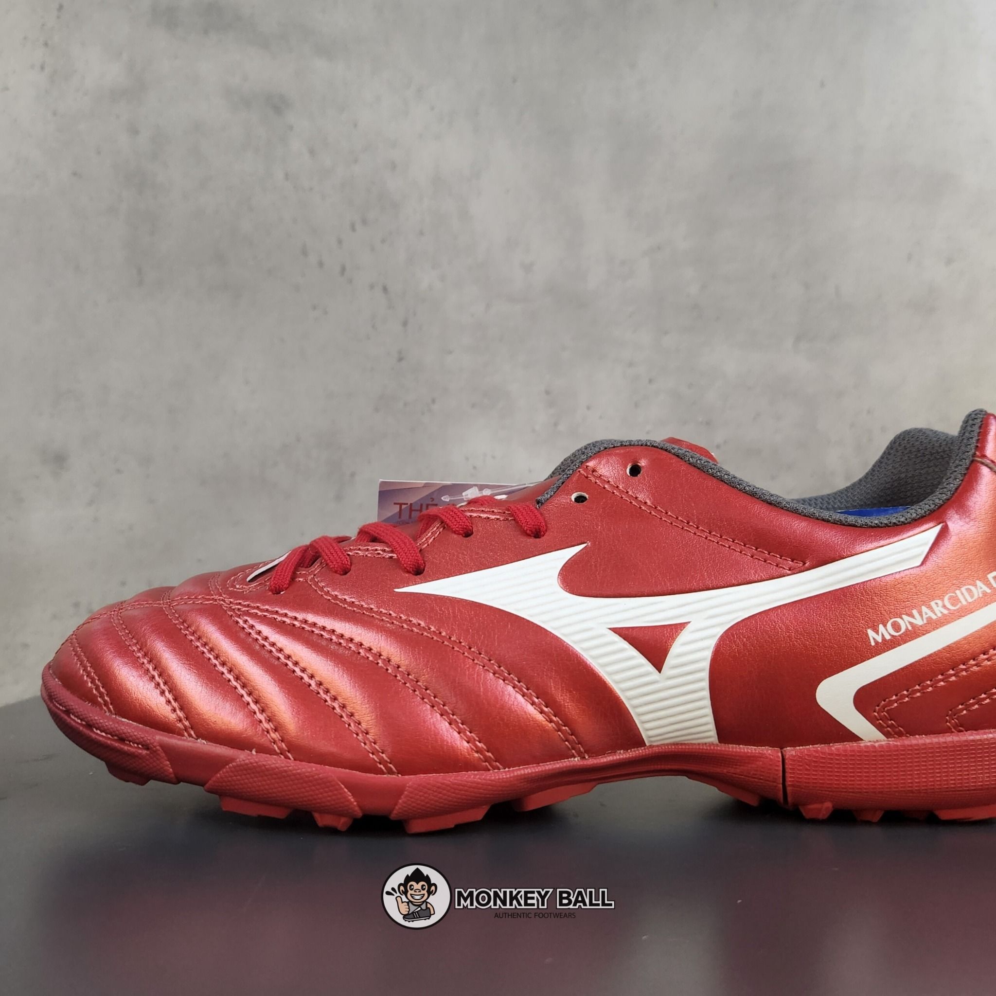 Mizuno Monarcida Neo 2 Select AS TF - P1GD222560 - Đỏ Mận/Trắng
