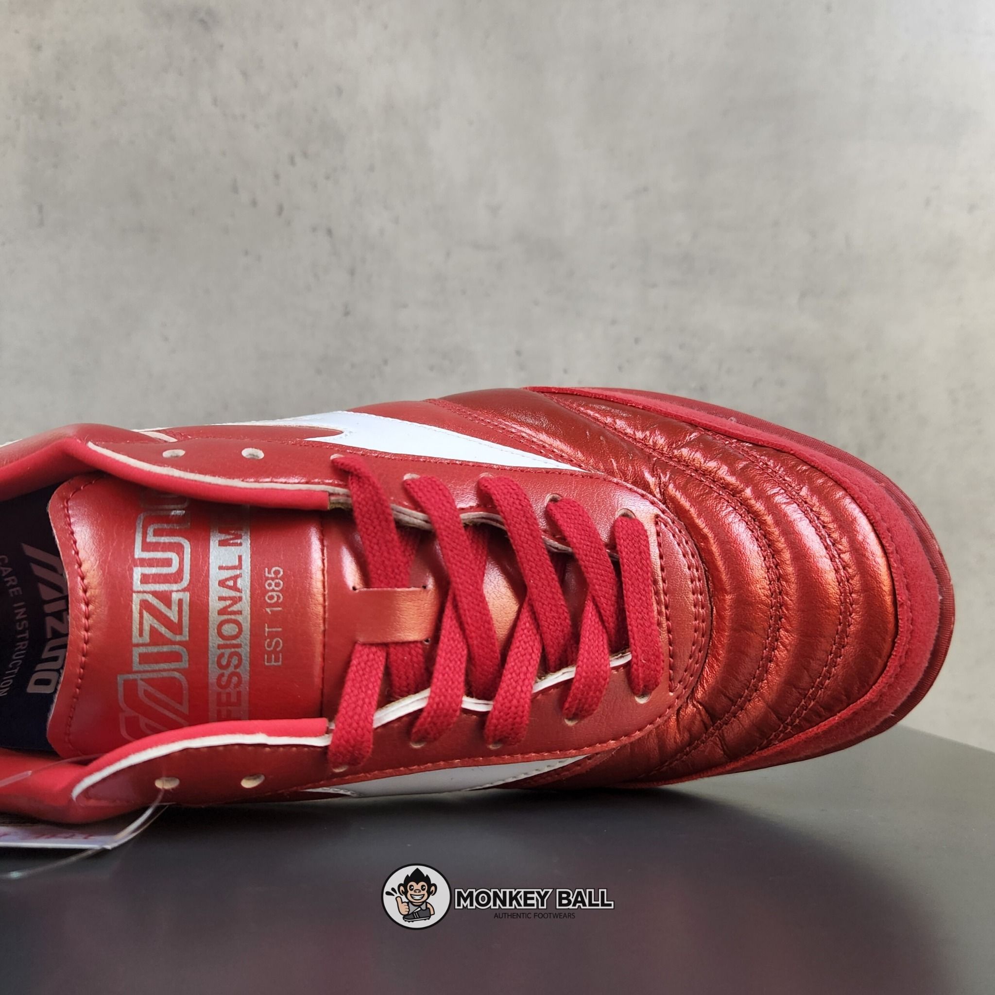 Mizuno Morelia Sala Elite TF - Q1GB221060 - Đỏ Mận / Trắng