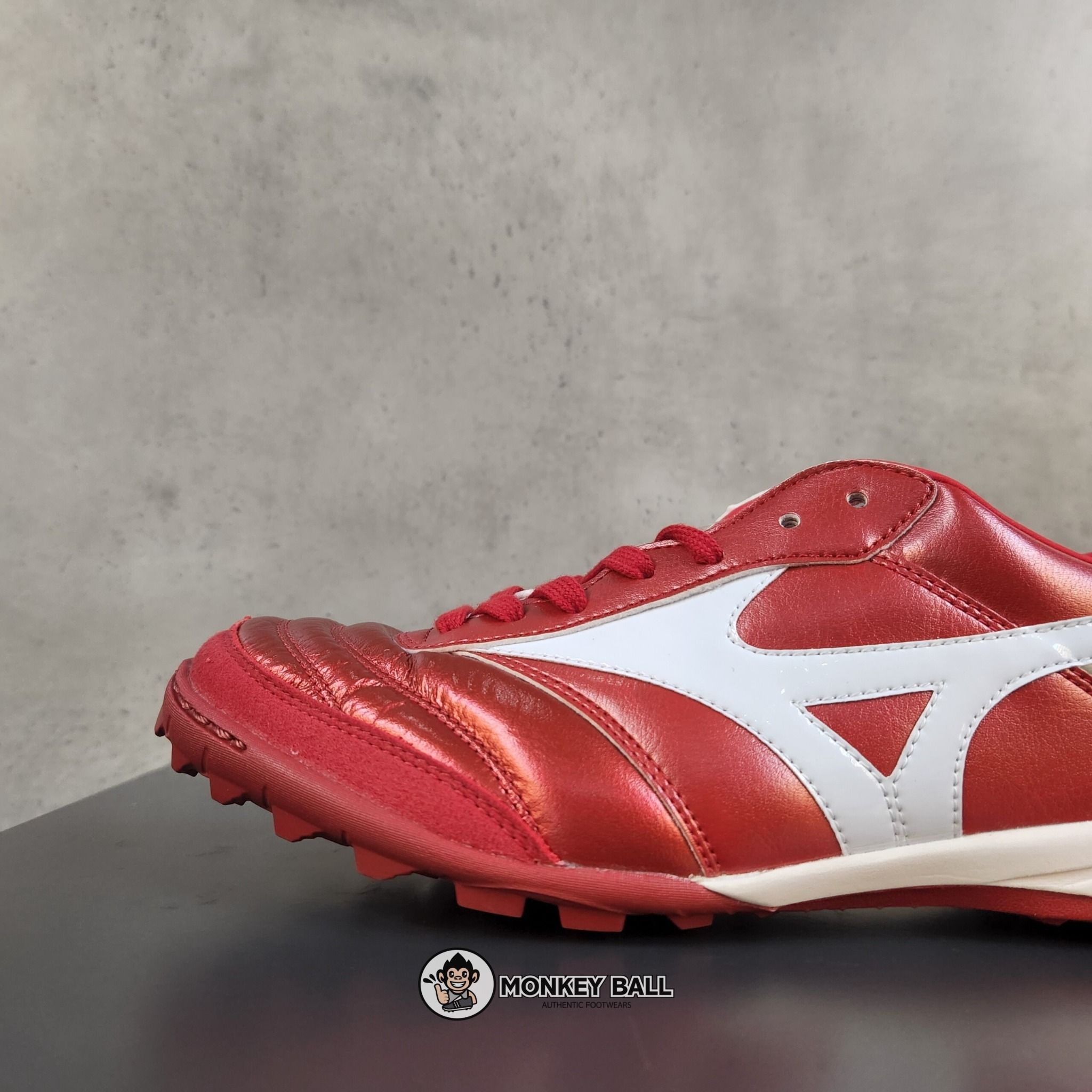 Mizuno Morelia Sala Elite TF - Q1GB221060 - Đỏ Mận / Trắng