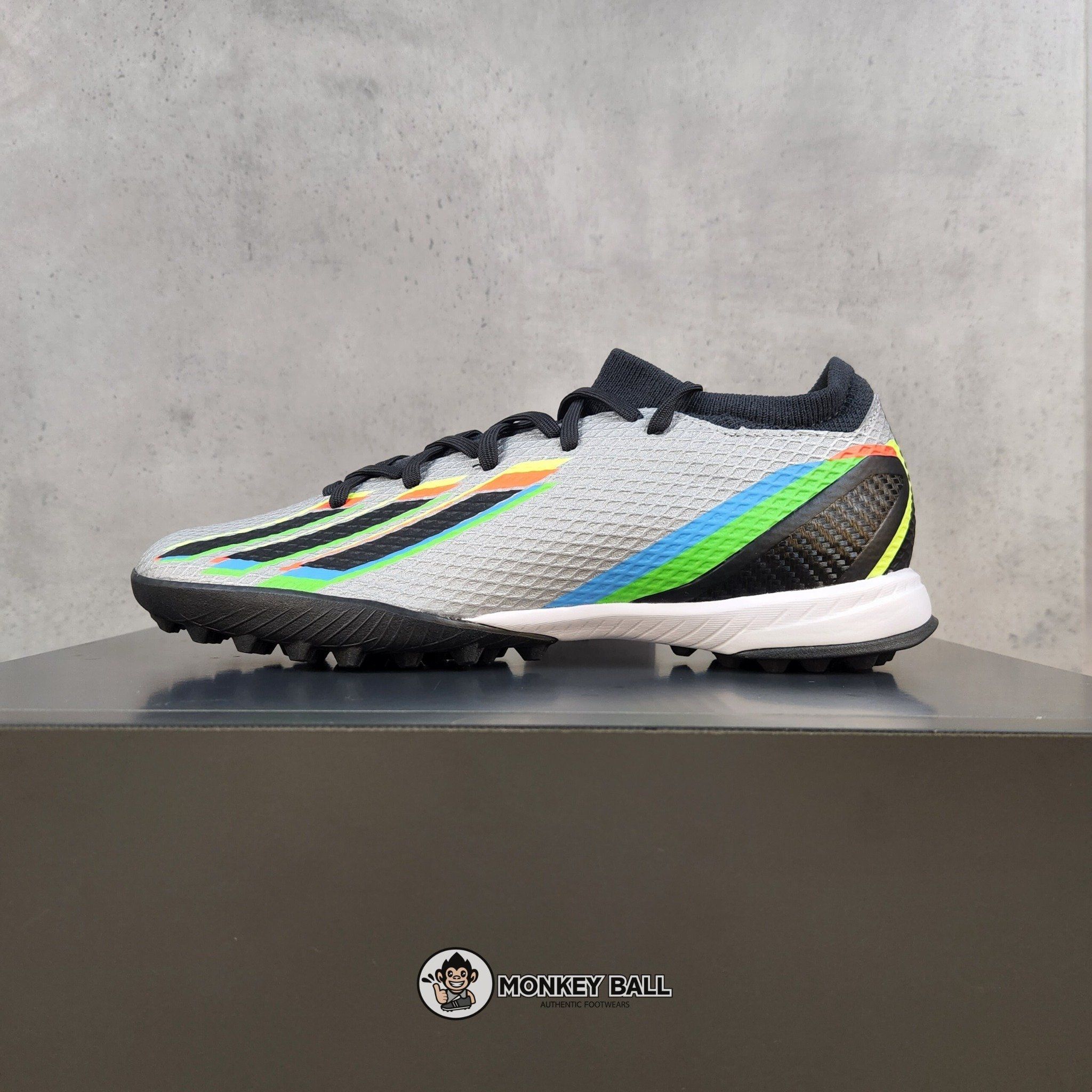 Adidas X Speedportal.3 TF - GW8486 - Bạc / Rainbow