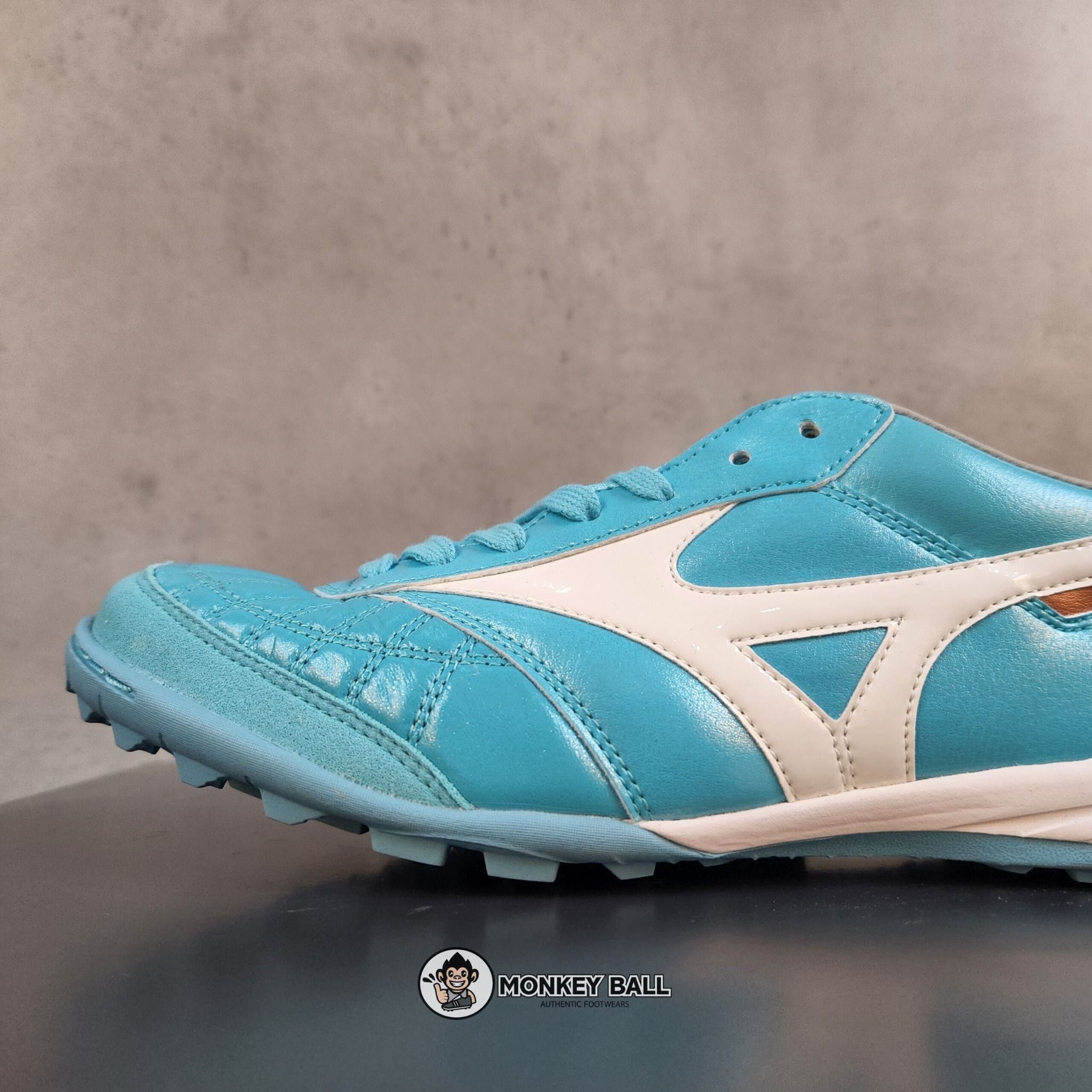 Mizuno Morelia Sala Japan TF - Q1GB230025 - Xanh ngọc / Trắng
