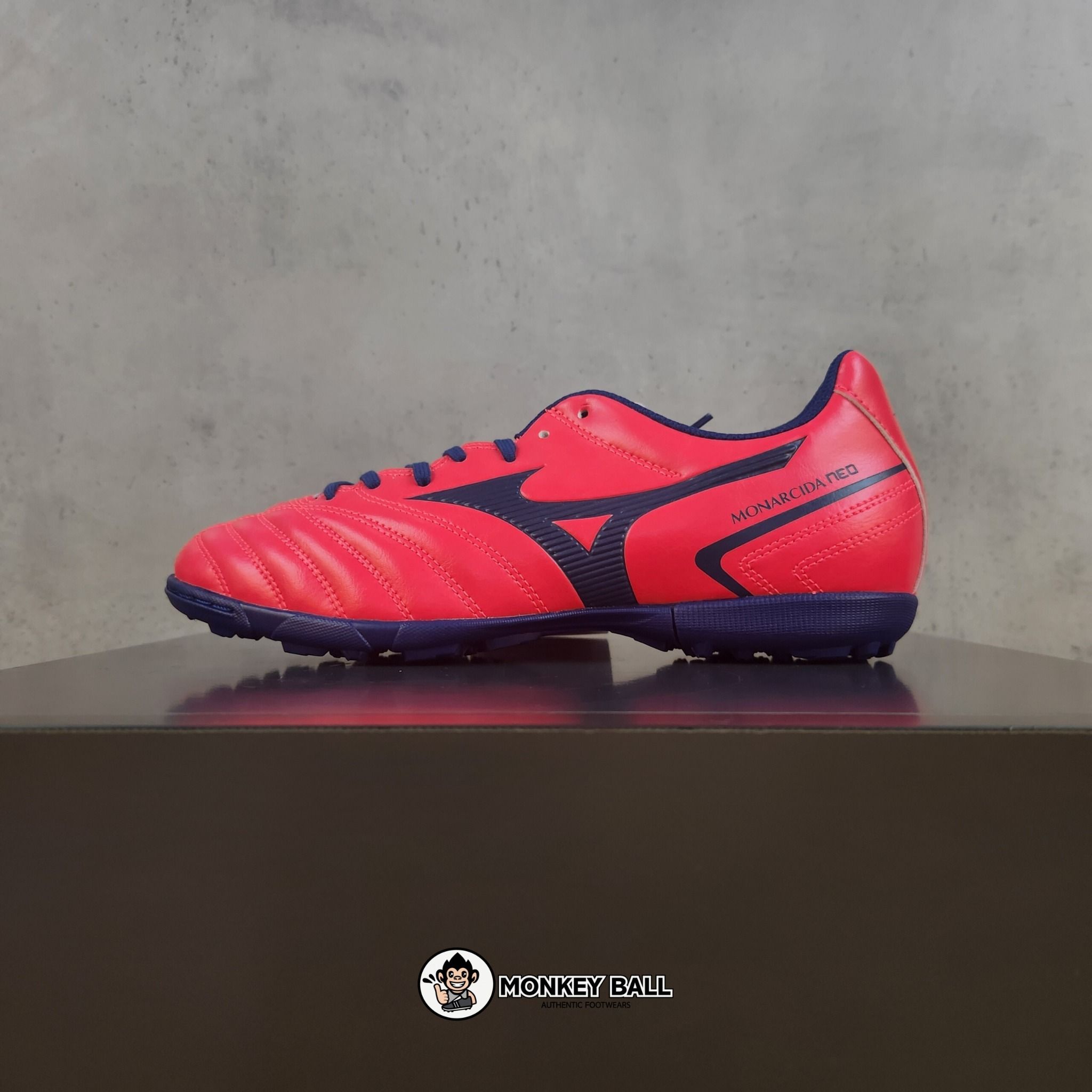 Mizuno Monarcida Neo 2 Select AS TF - P1GD232553 - Đỏ / Xanh than