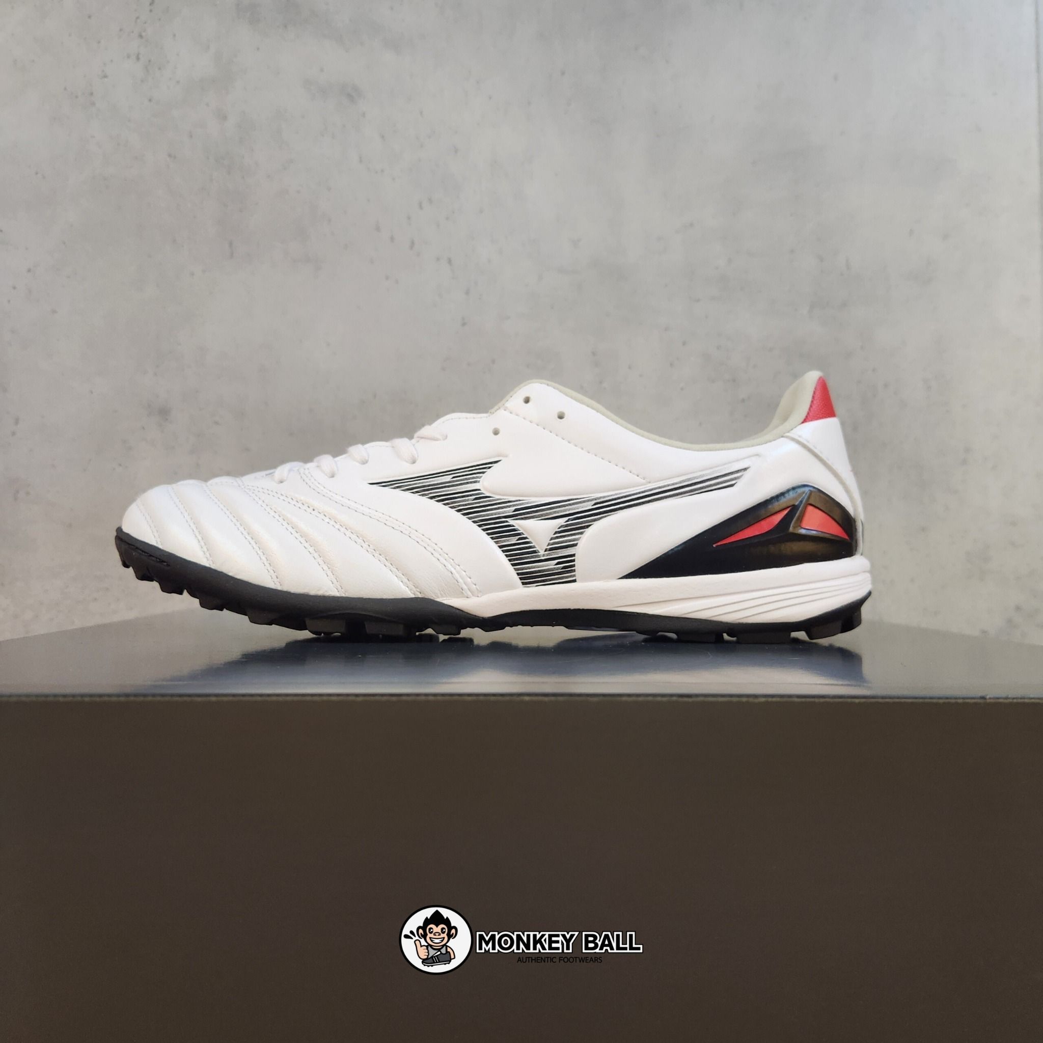 Mizuno Morelia Neo 4 Pro AS - P1GD233409 - Trắng/Đen/Đỏ