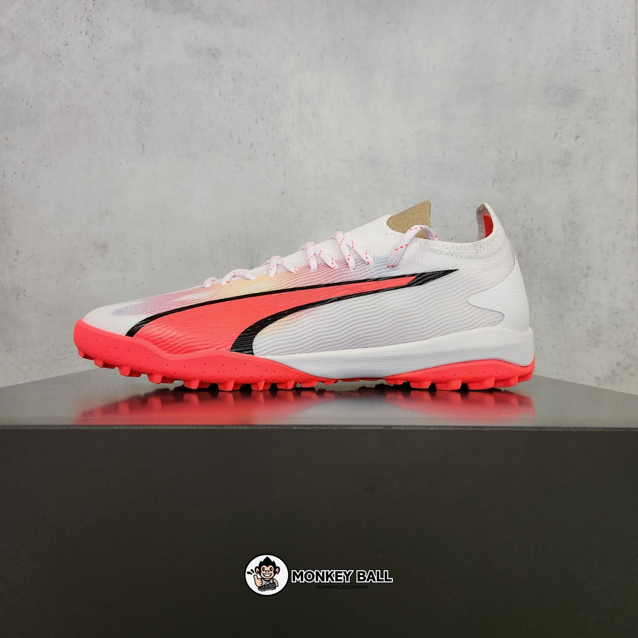 Puma Ultra Ultimate Cage TT - 10750201 - Trắng Đỏ