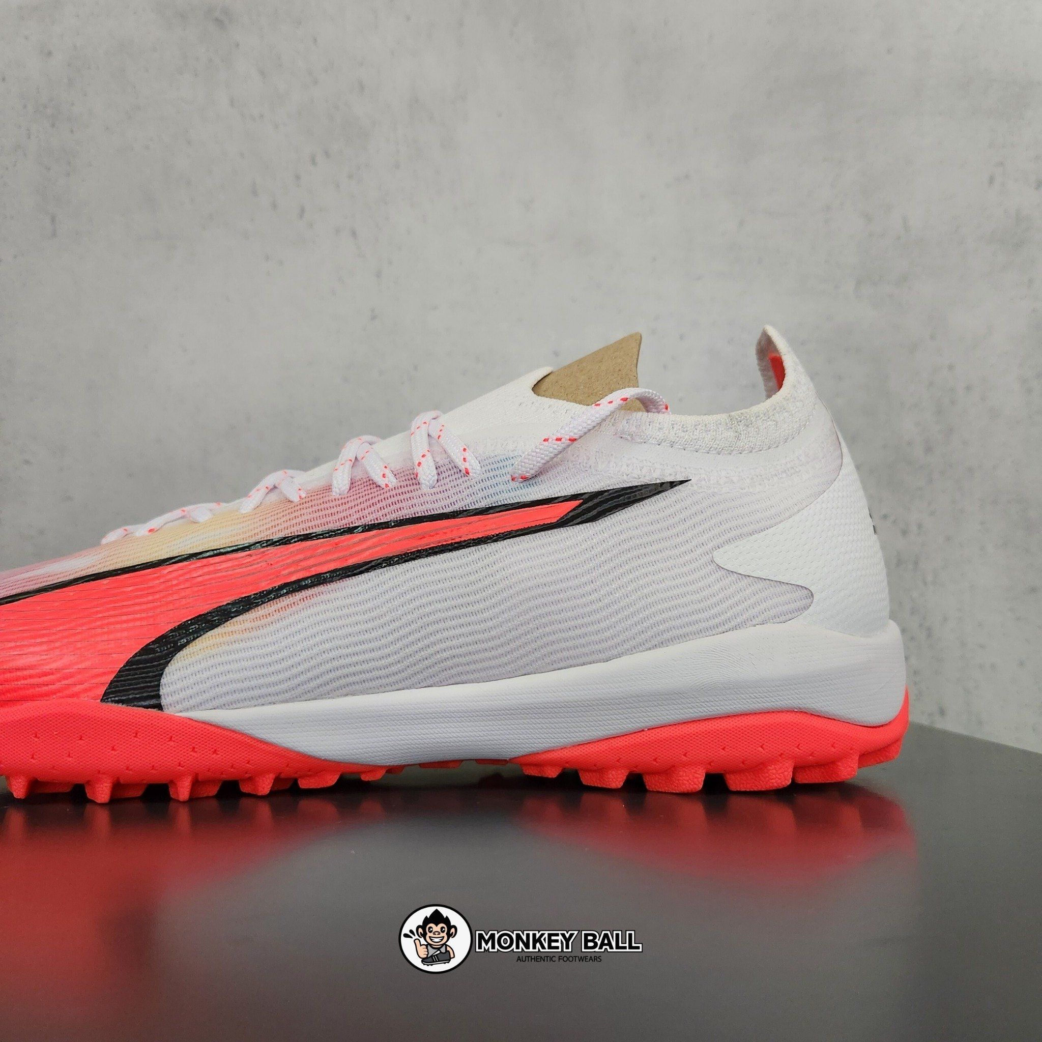 Puma Ultra Ultimate Cage TT - 10750201 - Trắng Đỏ