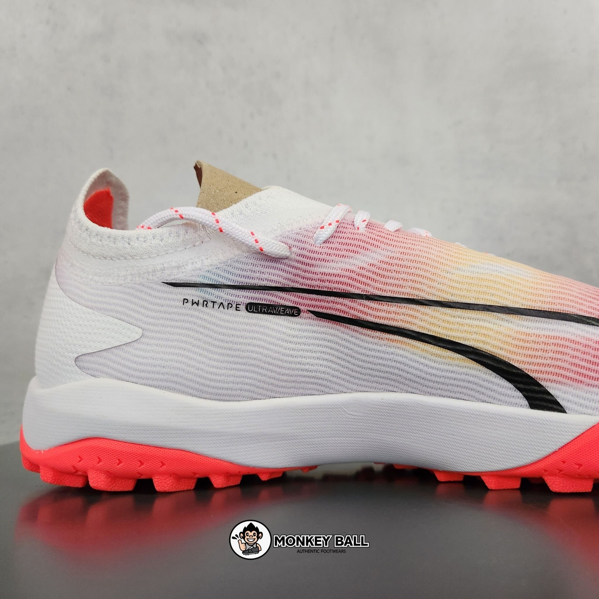 Puma Ultra Ultimate Cage TT - 10750201 - Trắng Đỏ
