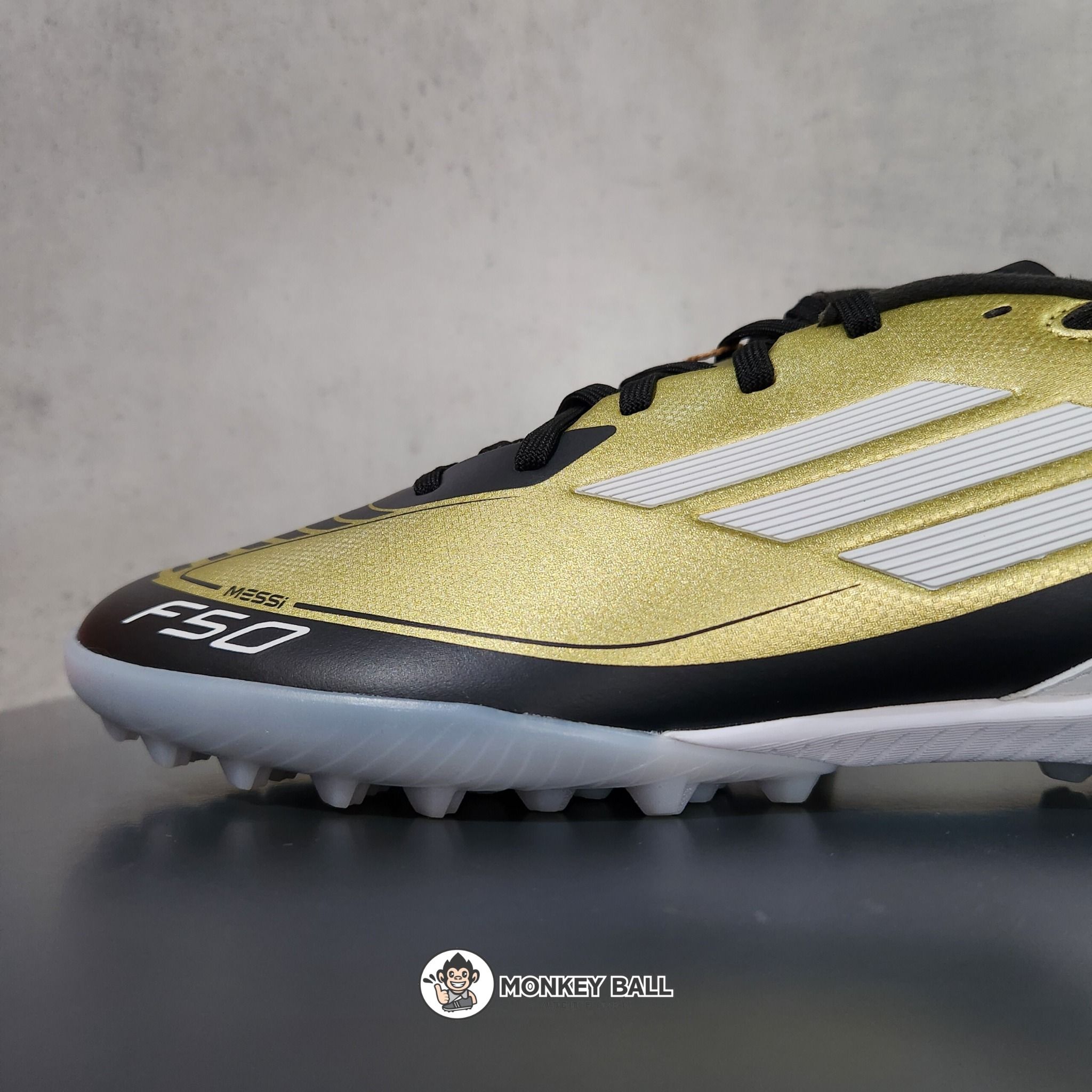 Adidas F50 League Messi TF - IG9282 - Vàng / Đen