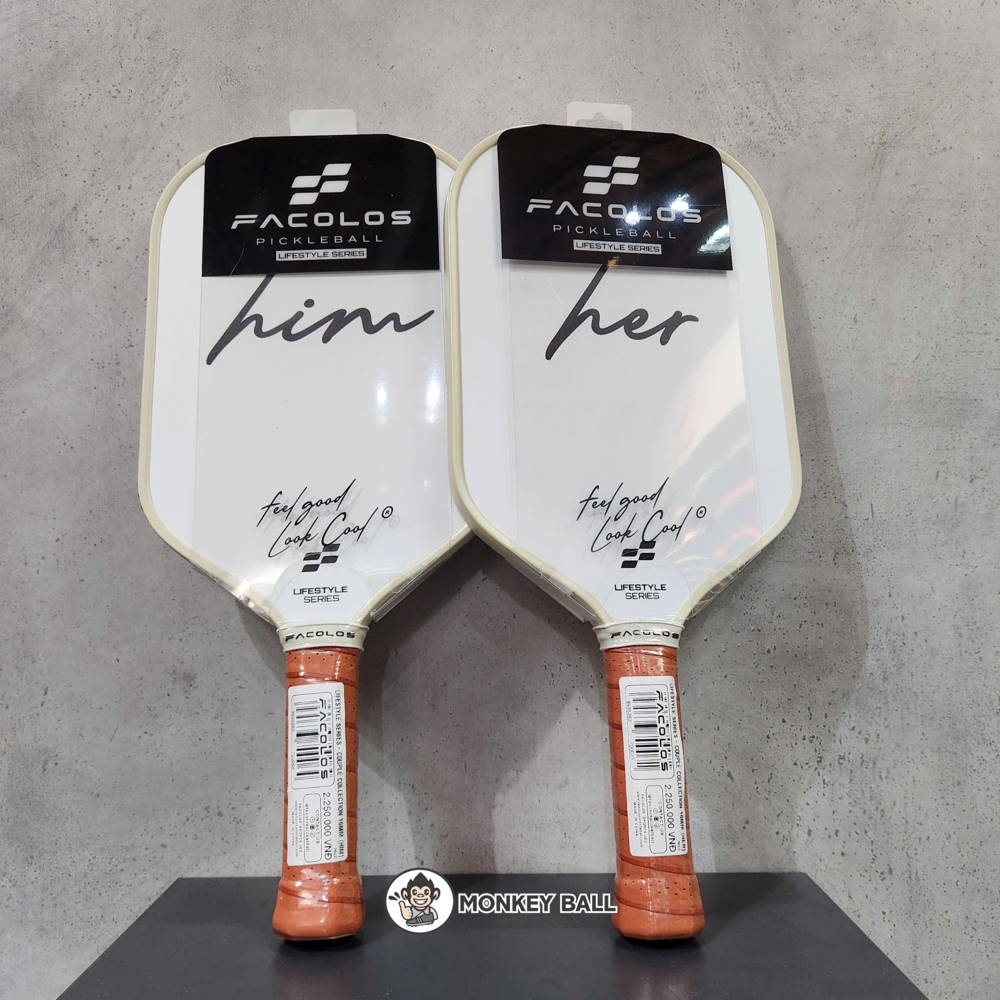 Vợt Pickleball Facolos Lifestyle Series - Couple Collection 16MM
