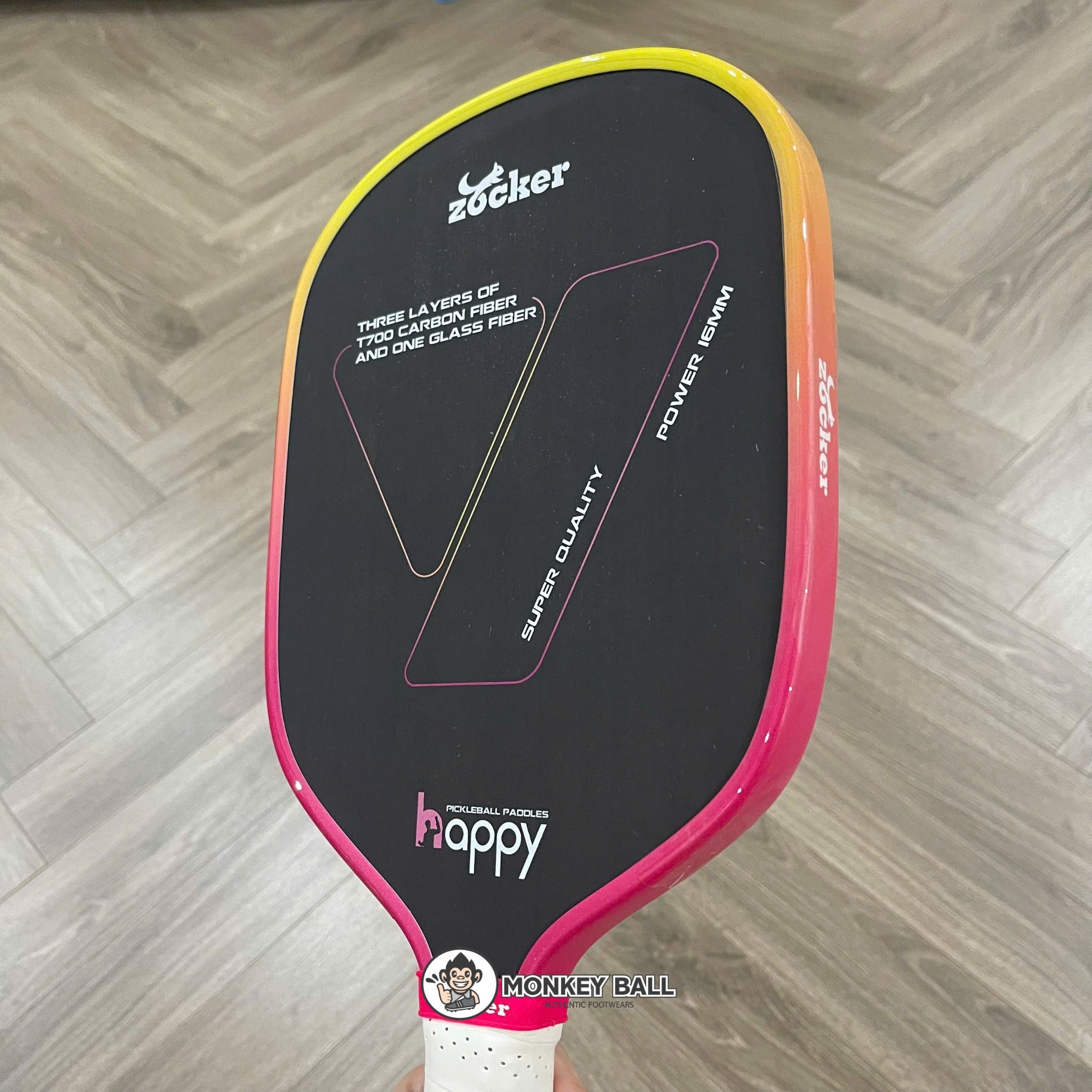 Miếng dán viền bảo vệ vợt Pickleball tem USA