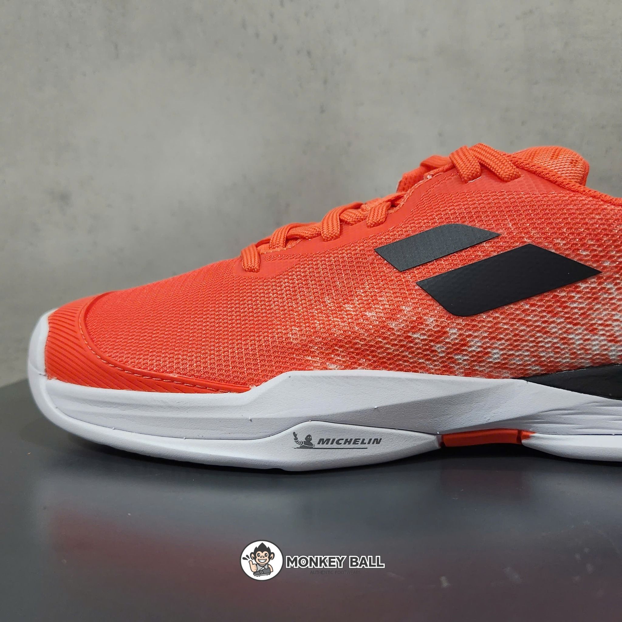 Giày Pickleball Babolat Jet Mach 3 All Court Boy - 24648-5059 - Cam/Đen