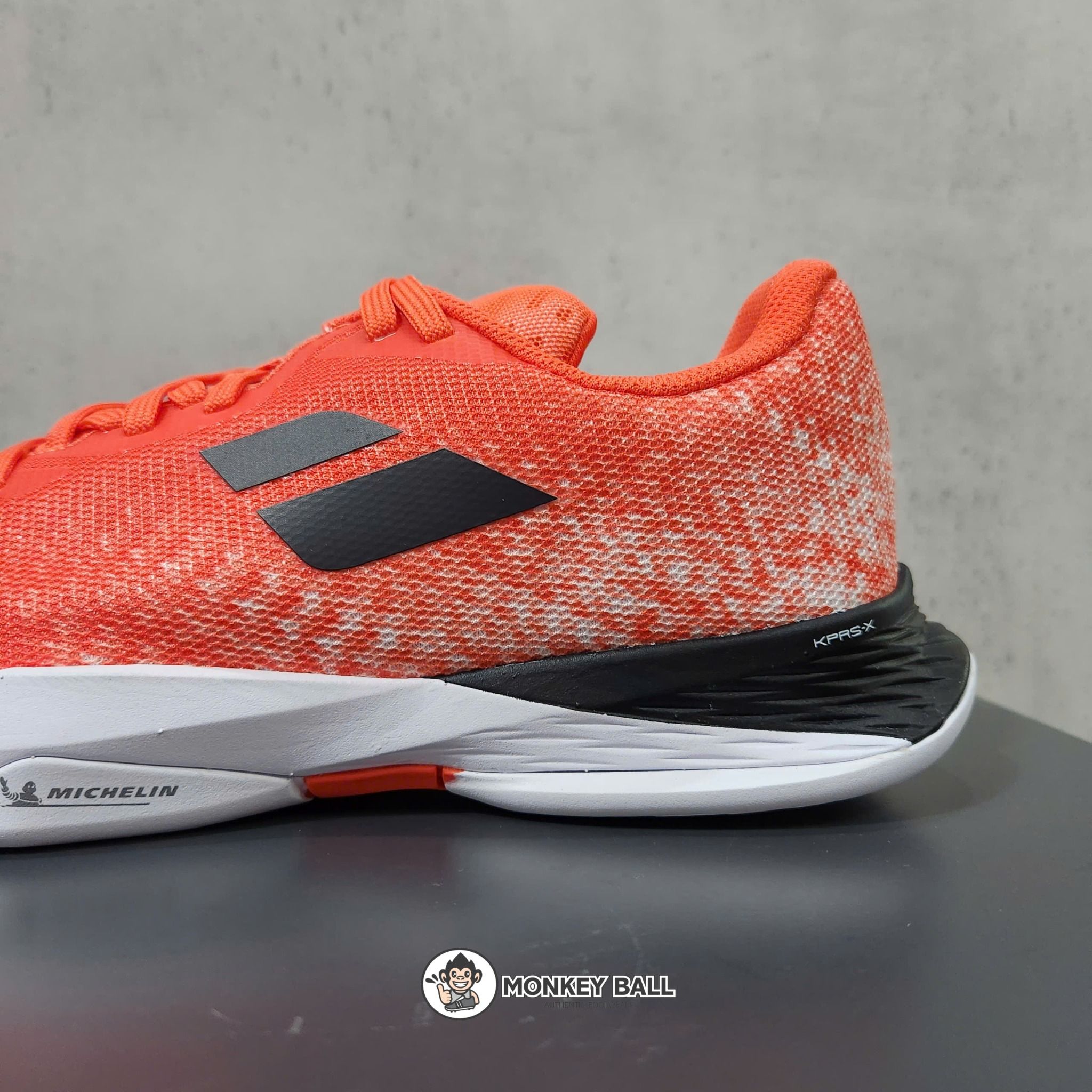 Giày Pickleball Babolat Jet Mach 3 All Court Boy - 24648-5059 - Cam/Đen