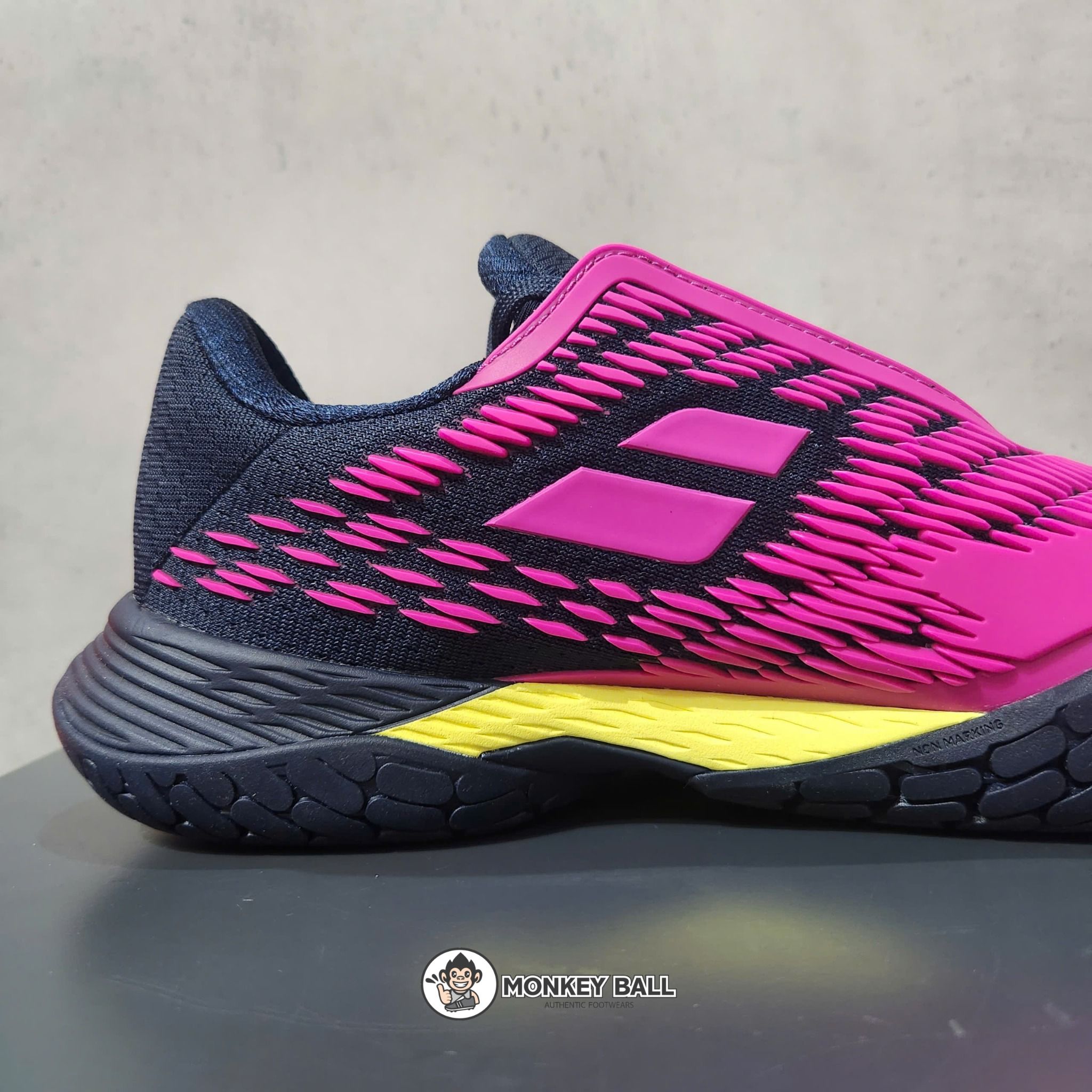 Giày Pickleball Babolat Propulse Fury 3 All Court Men - Hồng / Xanh Than
