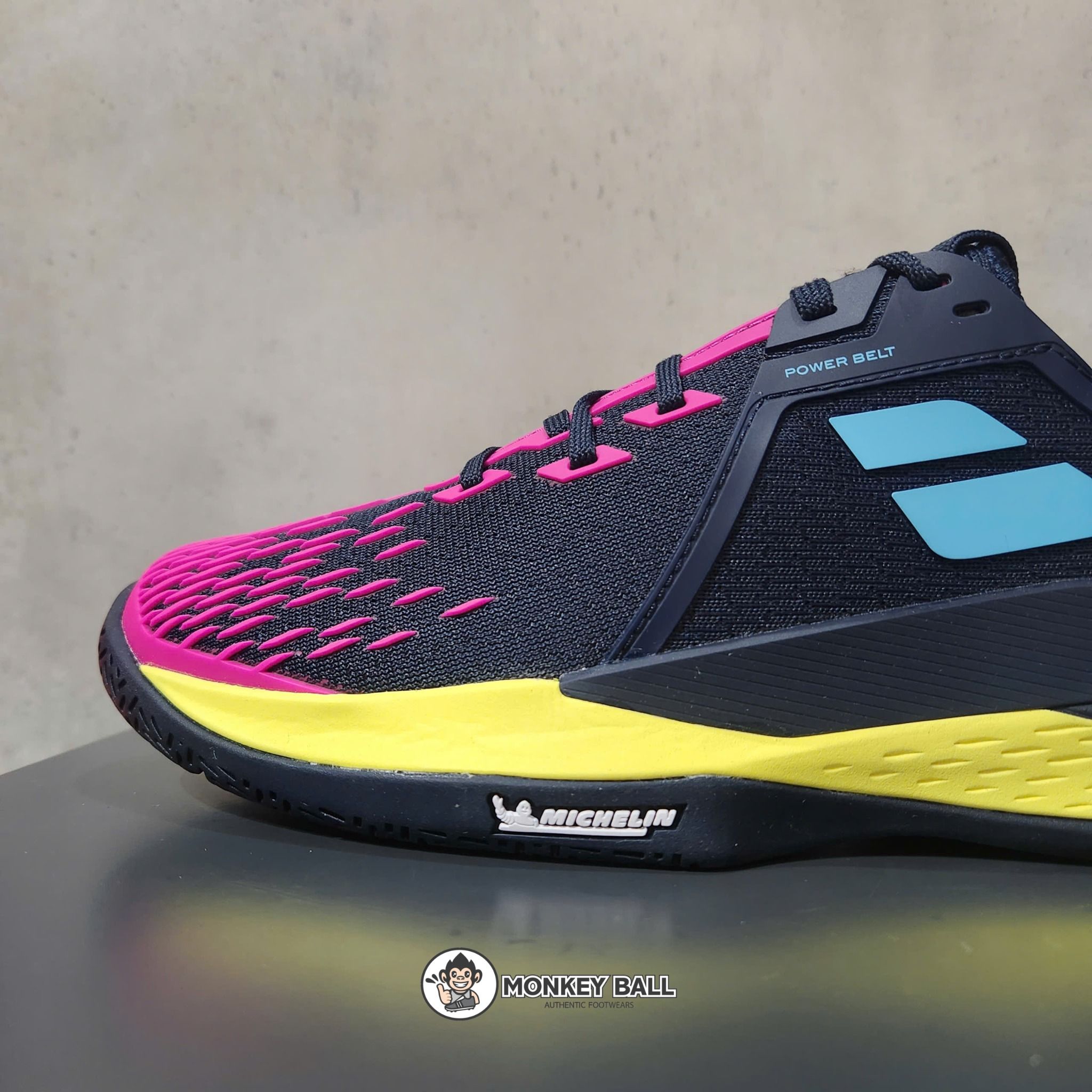 Giày Pickleball Babolat Propulse Fury 3 All Court Men - Hồng / Xanh Than