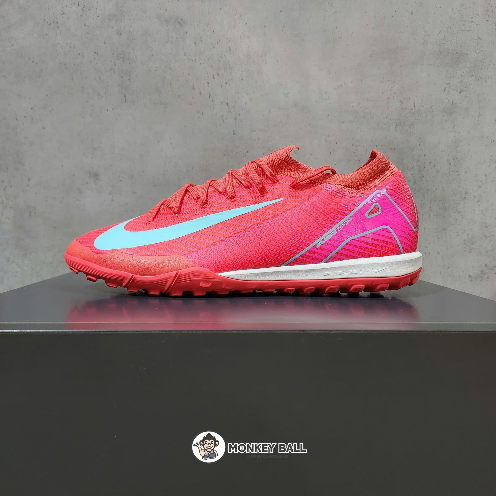 Nike Zoom Vapor 16 Pro TF - FQ8687-800 - Đỏ / Trắng