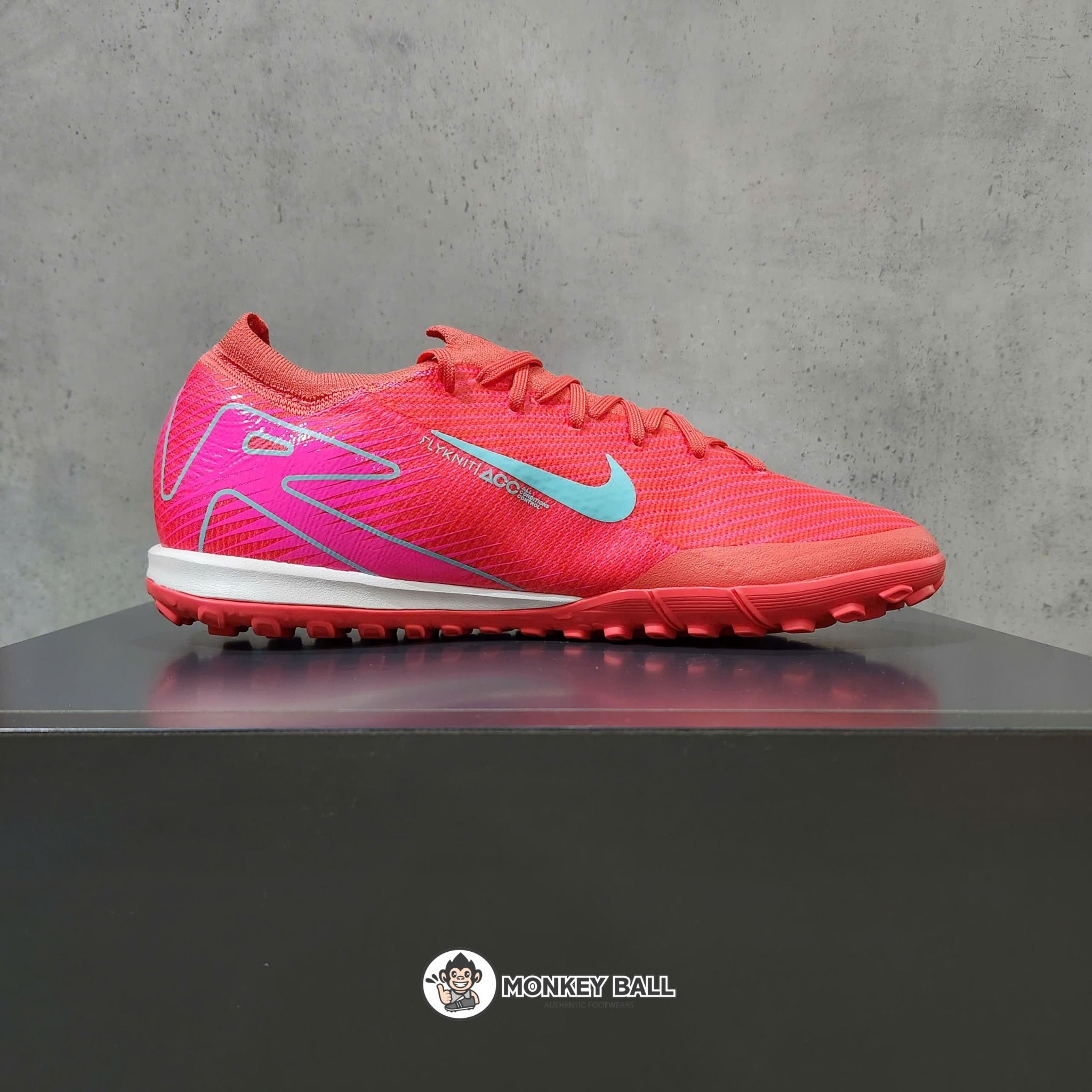 Nike Zoom Vapor 16 Pro TF - FQ8687-800 - Đỏ / Trắng
