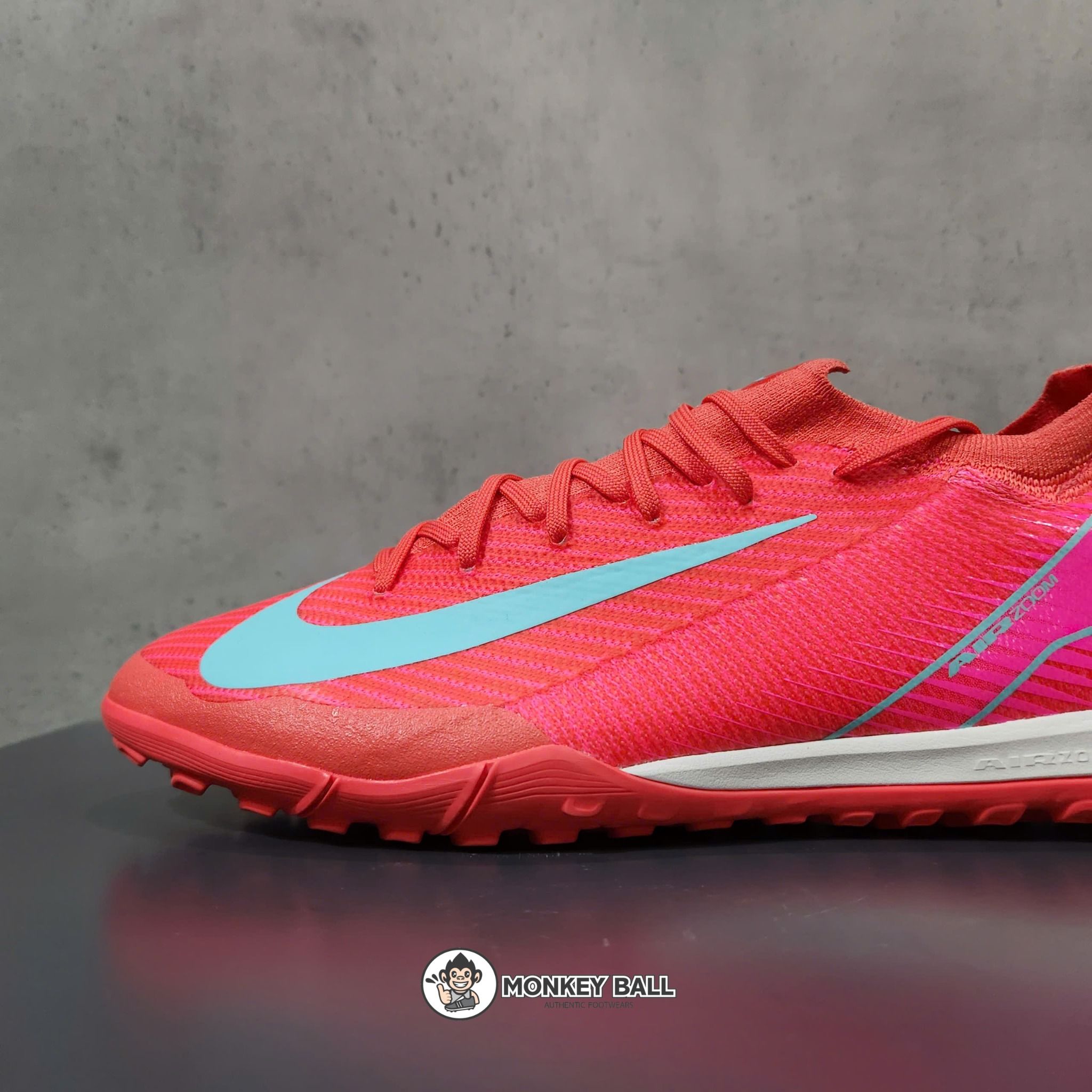 Nike Zoom Vapor 16 Pro TF - FQ8687-800 - Đỏ / Trắng