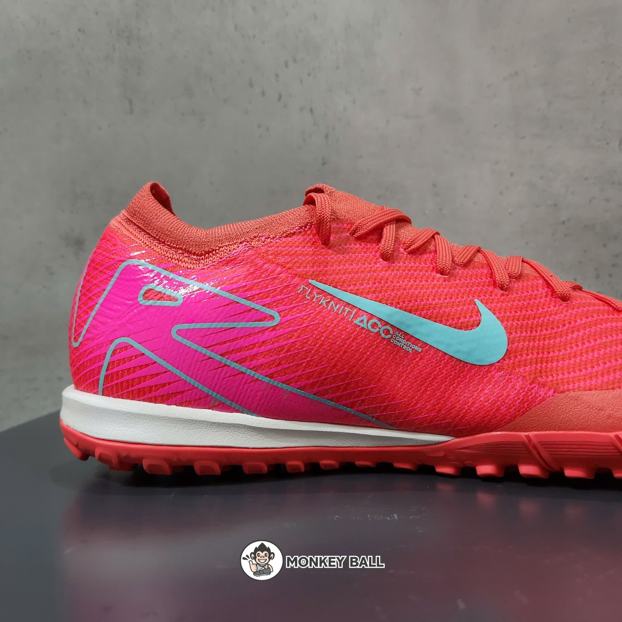Nike Zoom Vapor 16 Pro TF - FQ8687-800 - Đỏ / Trắng