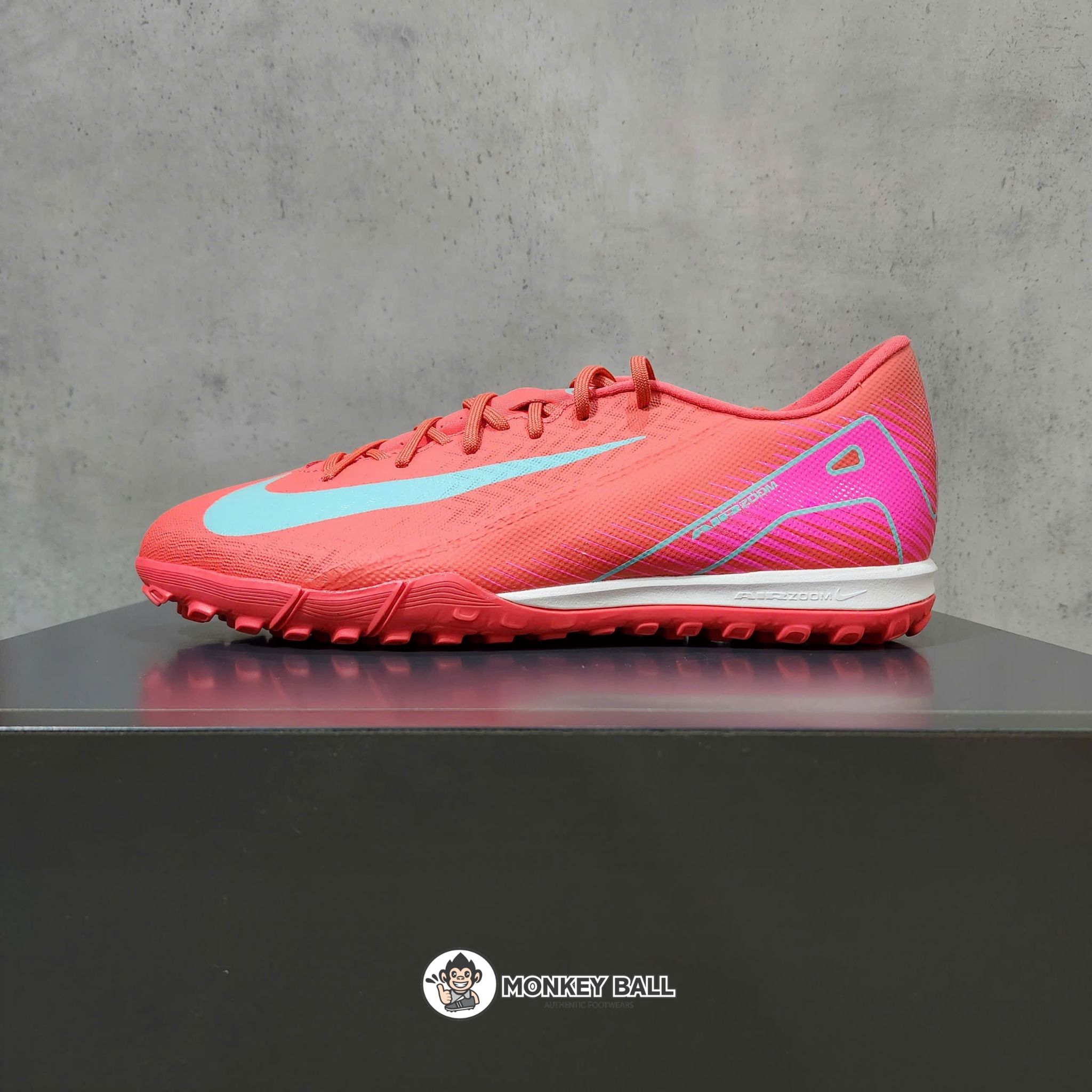 Nike Zoom Vapor 16 Academy TF - FQ8449-800 - Đỏ / Trắng