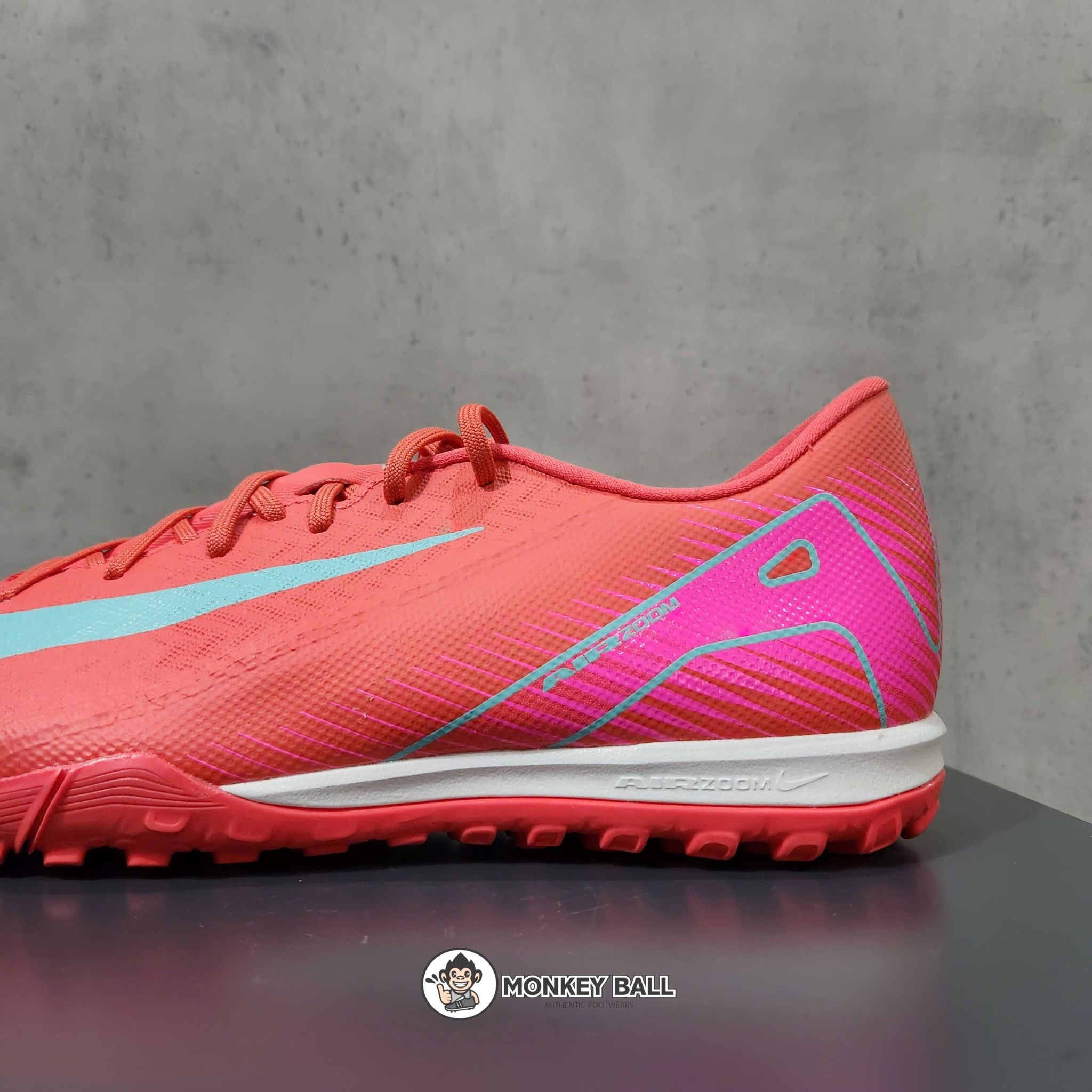 Nike Zoom Vapor 16 Academy TF - FQ8449-800 - Đỏ / Trắng