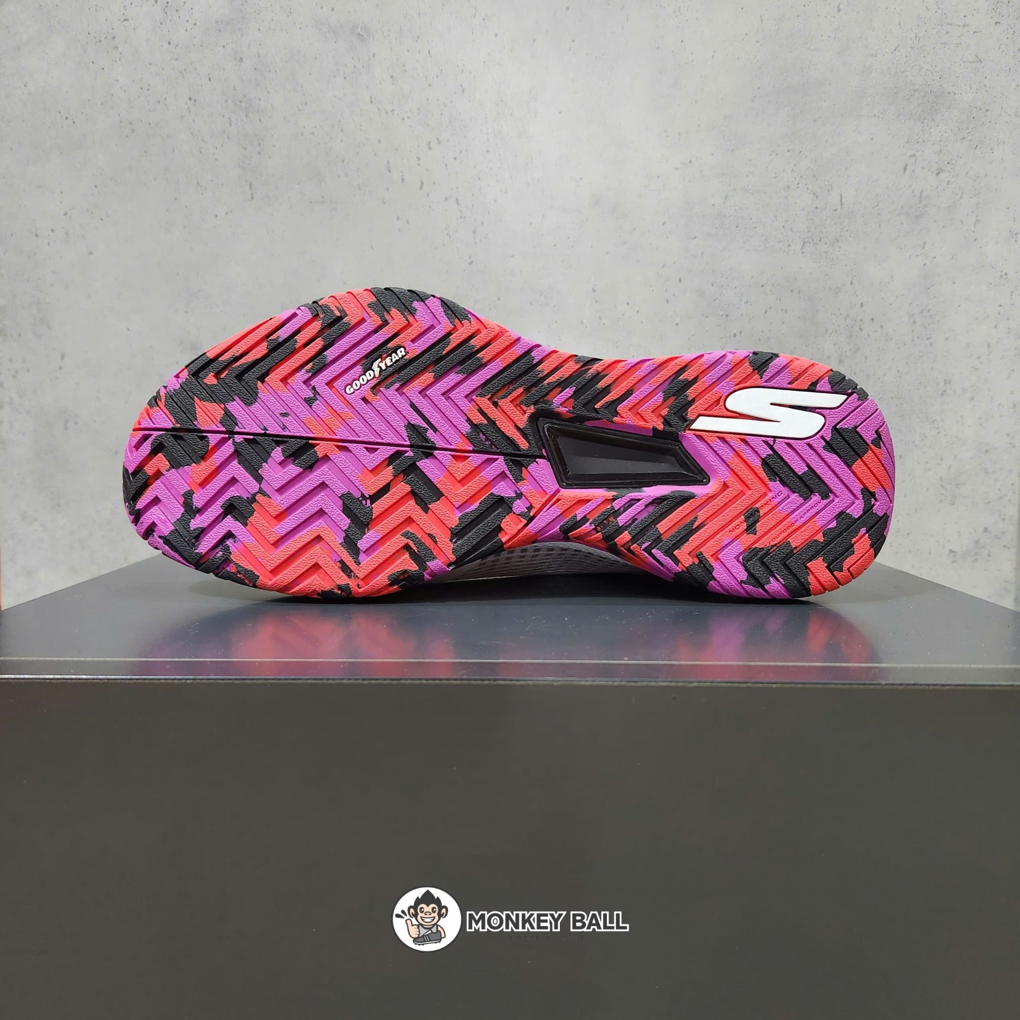 Giày Pickleball Skechers Viper Court Pro - Trắng / Hồng / Đen