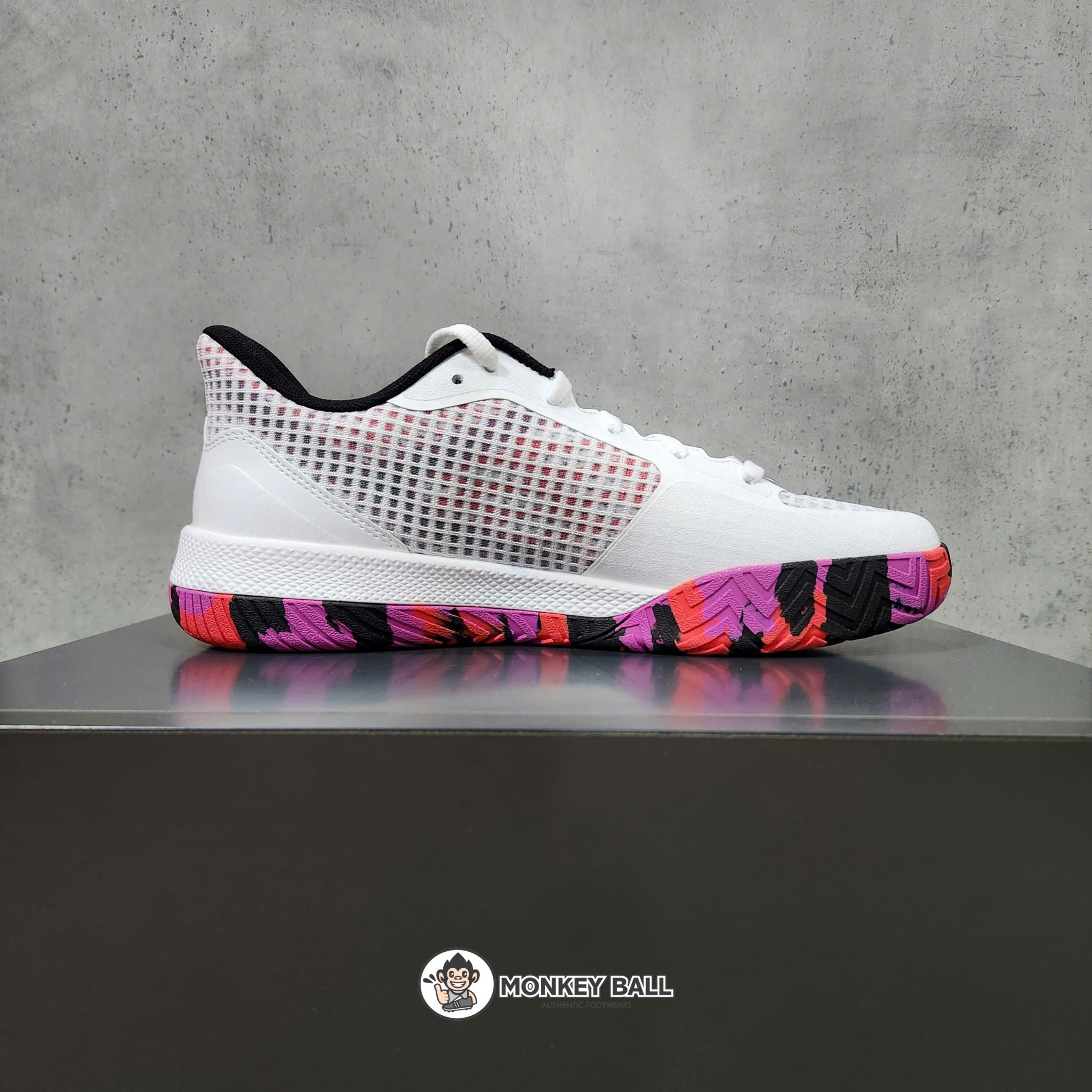 Giày Pickleball Skechers Viper Court Pro - Trắng / Hồng / Đen