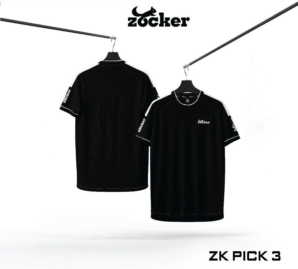 Áo Pickleball Zocker JAC01 cổ tròn