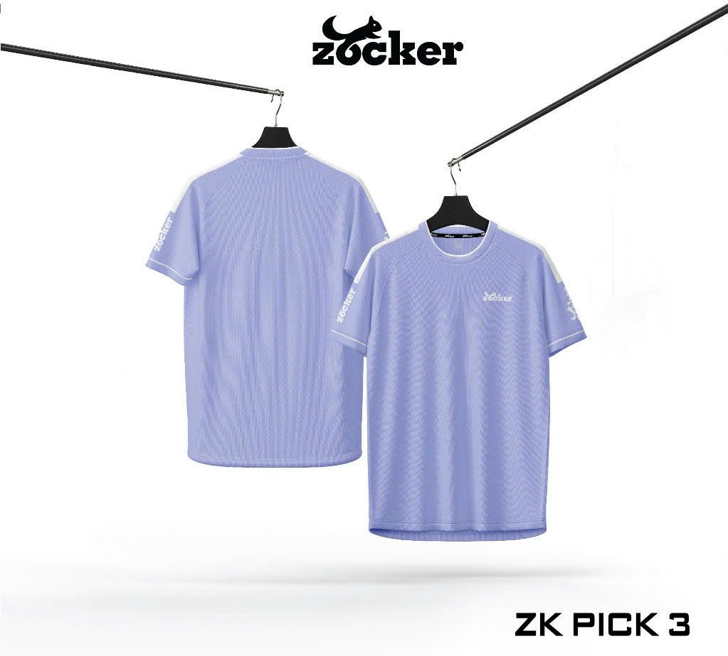 Áo Pickleball Zocker JAC01 cổ tròn