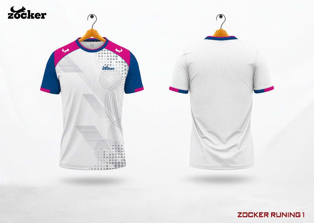 Áo Pickleball Zocker F03 cổ tròn