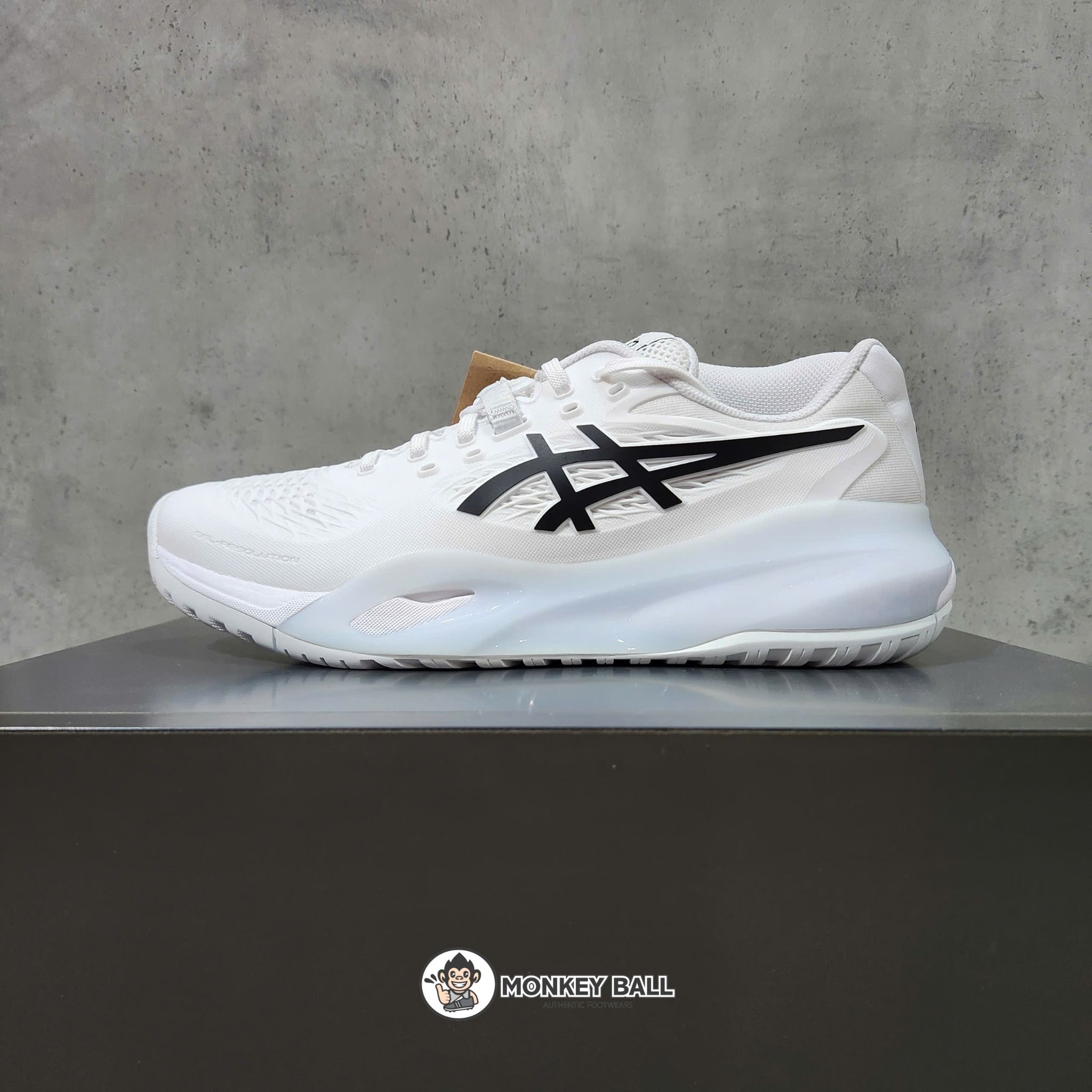 Giày Pickleball Asics Gel Resolution X - 1041A481-100 - Trắng / Đen