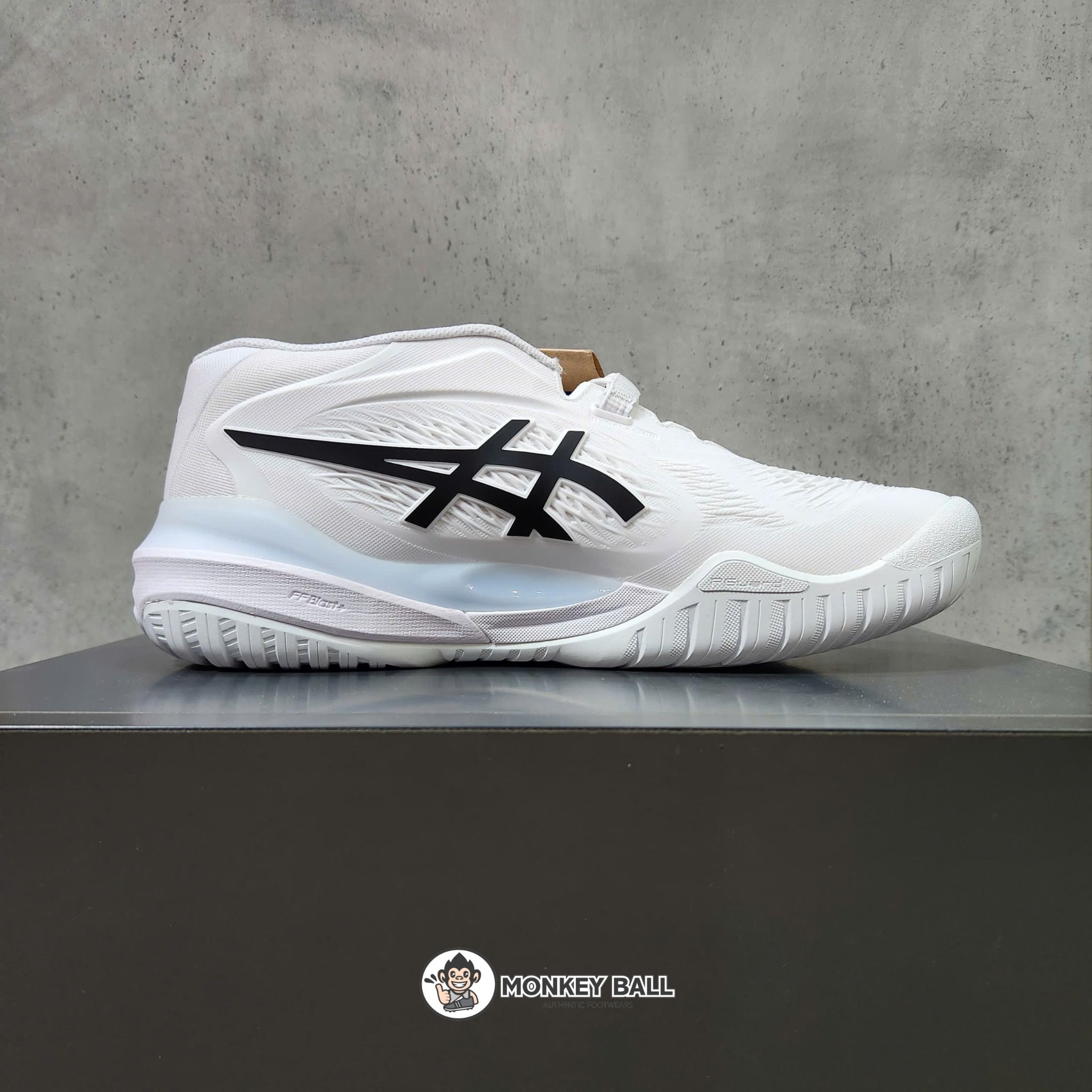 Giày Pickleball Asics Gel Resolution X - 1041A481-100 - Trắng / Đen