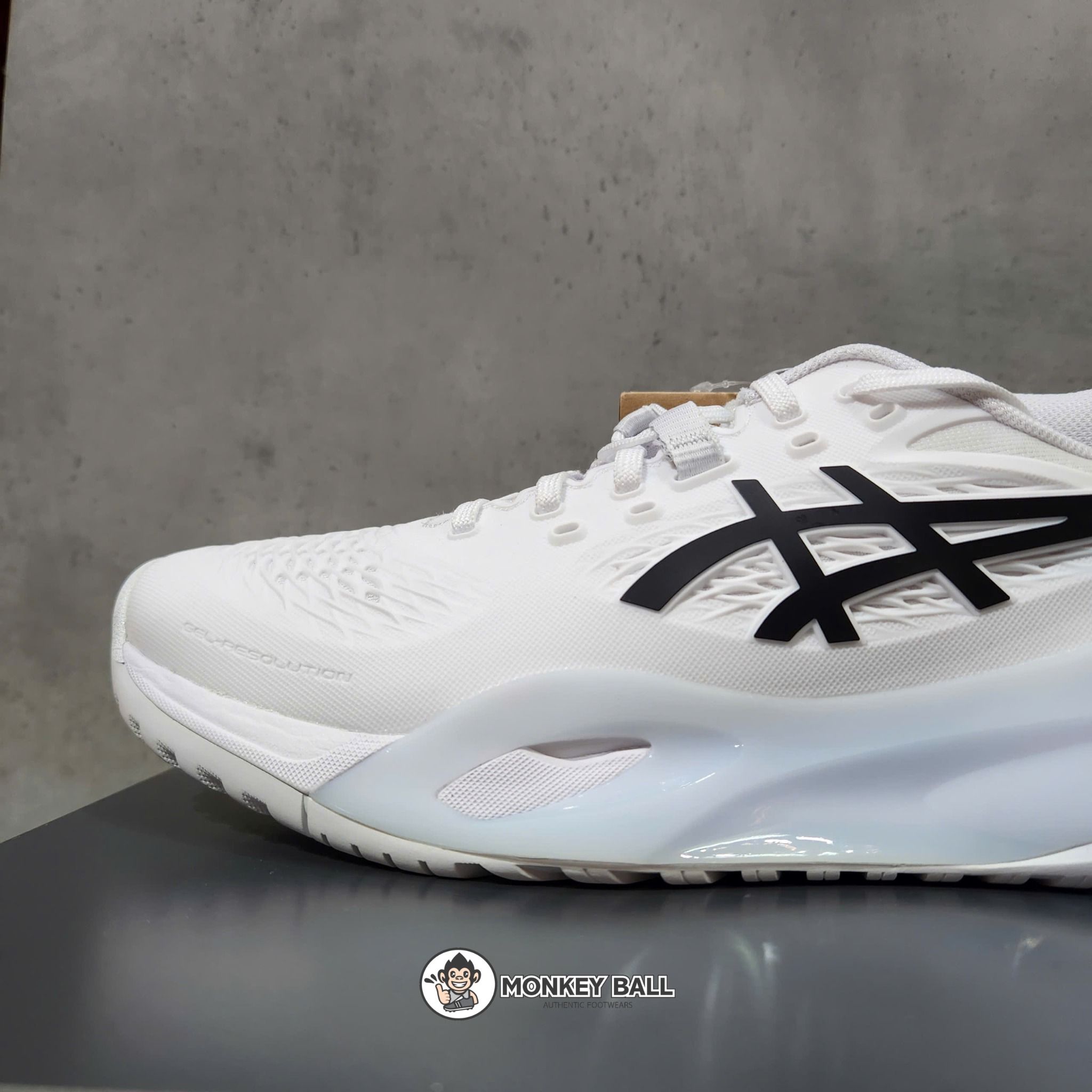 Giày Pickleball Asics Gel Resolution X - 1041A481-100 - Trắng / Đen