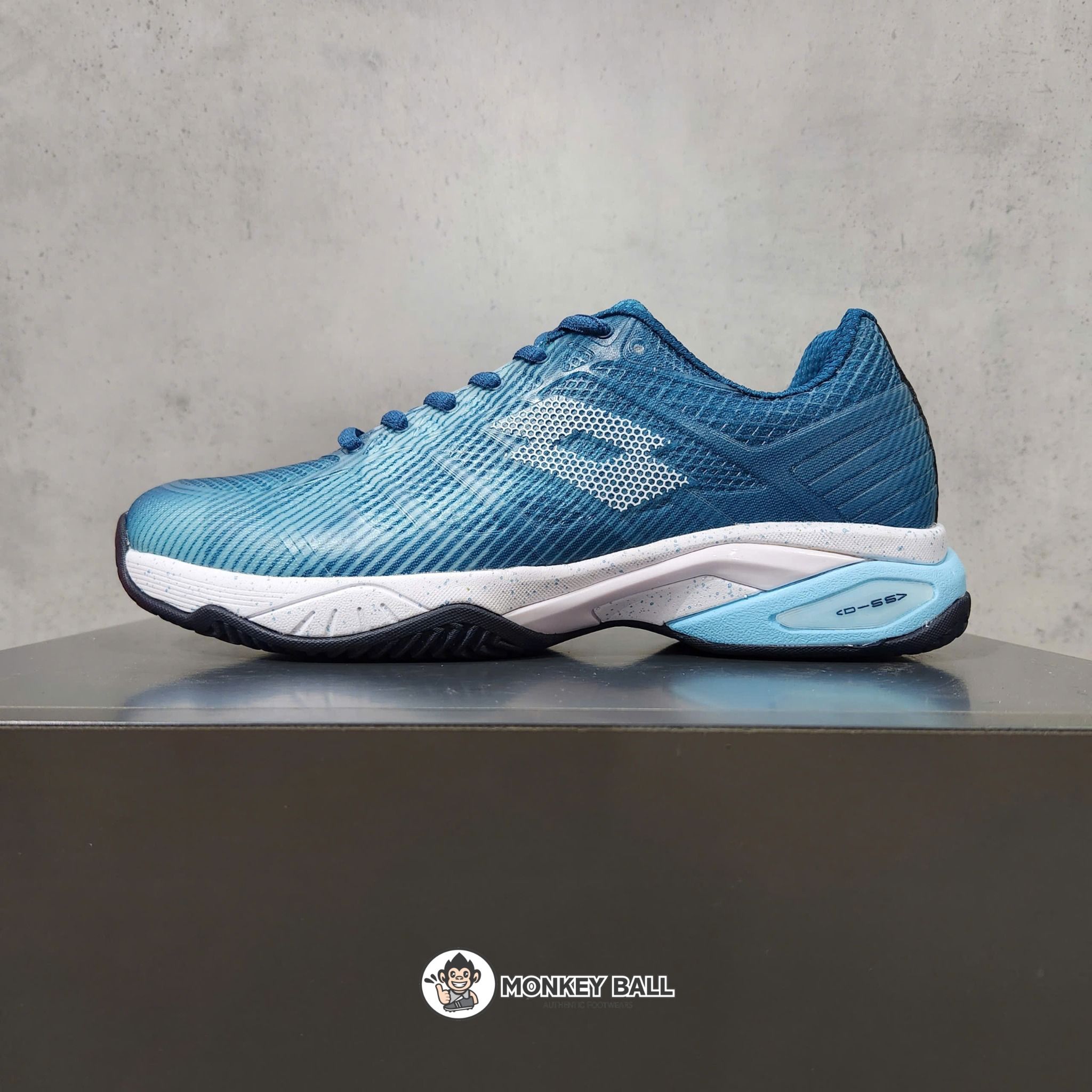 Giày Pickleball Lotto Mirage 300 III SPD - Xanh ngọc