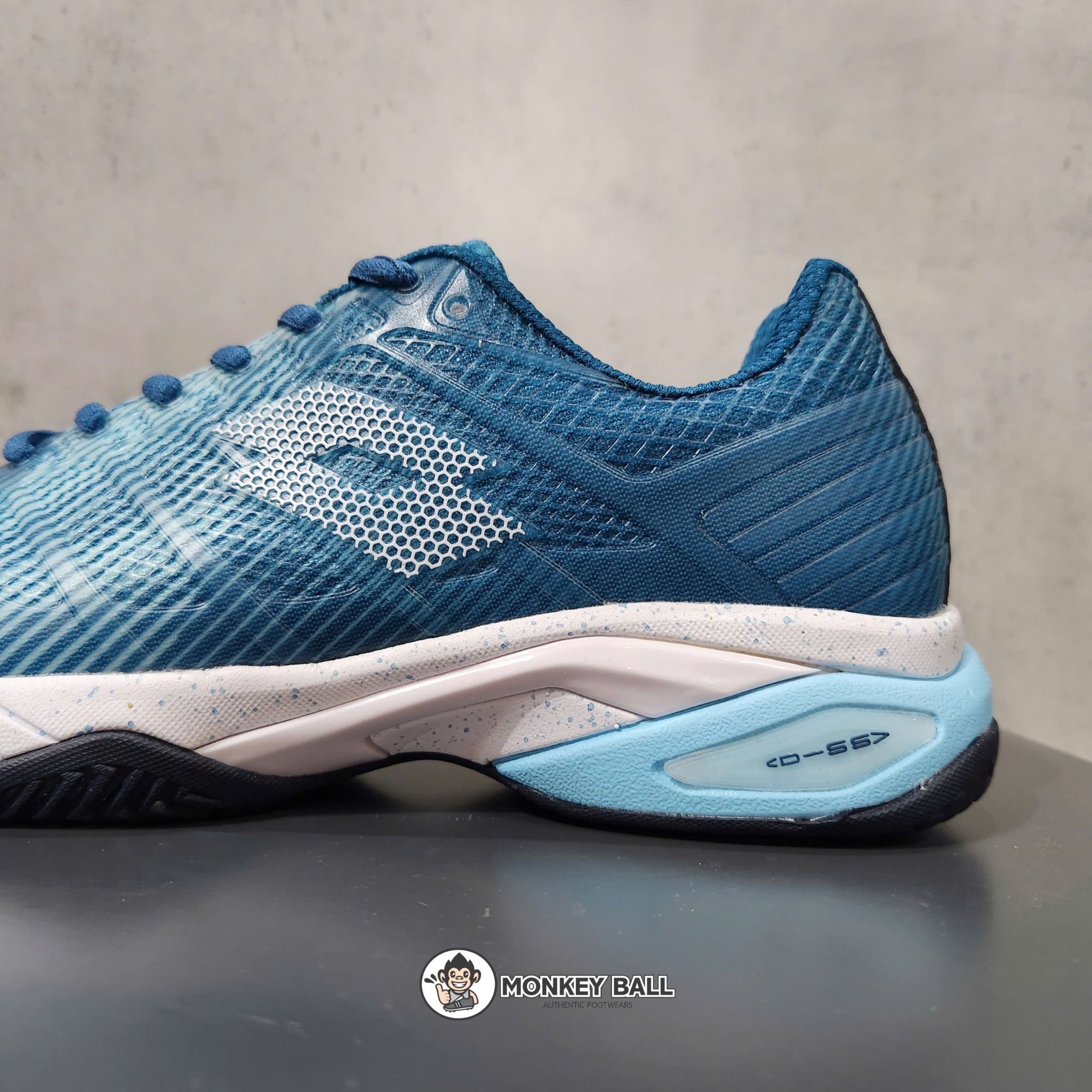 Giày Pickleball Lotto Mirage 300 III SPD - Xanh ngọc