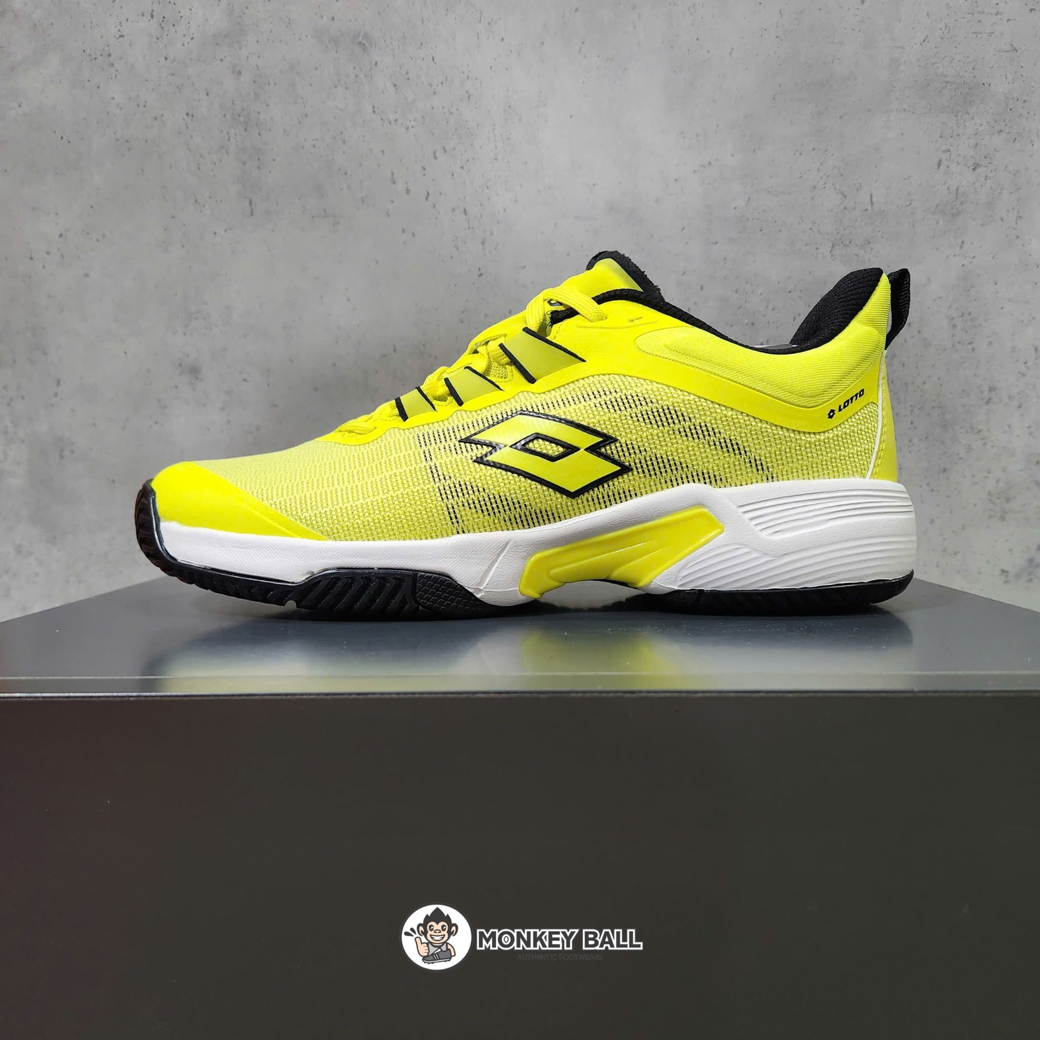 Giày Pickleball Lotto EDUARDO - Vàng Neon