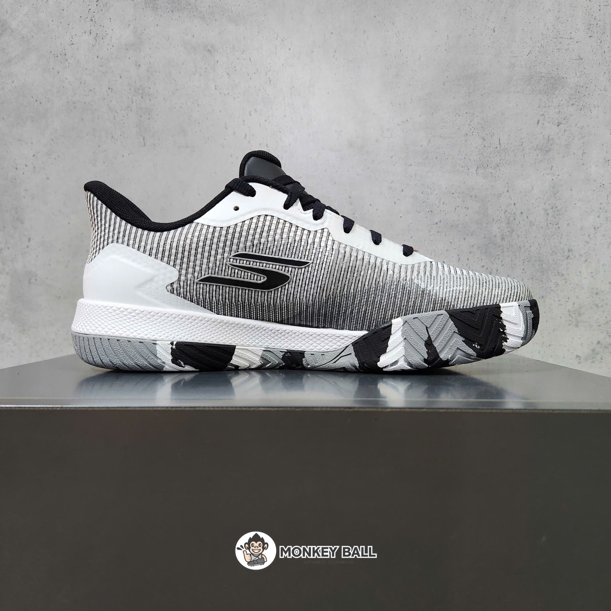 Giày Pickleball Skechers Viper Court Pro 2.0 - Bạc / Đen