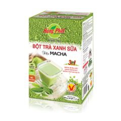 Bột Trà Xanh Sữa Hiệu Macha - Macha Green Milk Tea Instant Powder