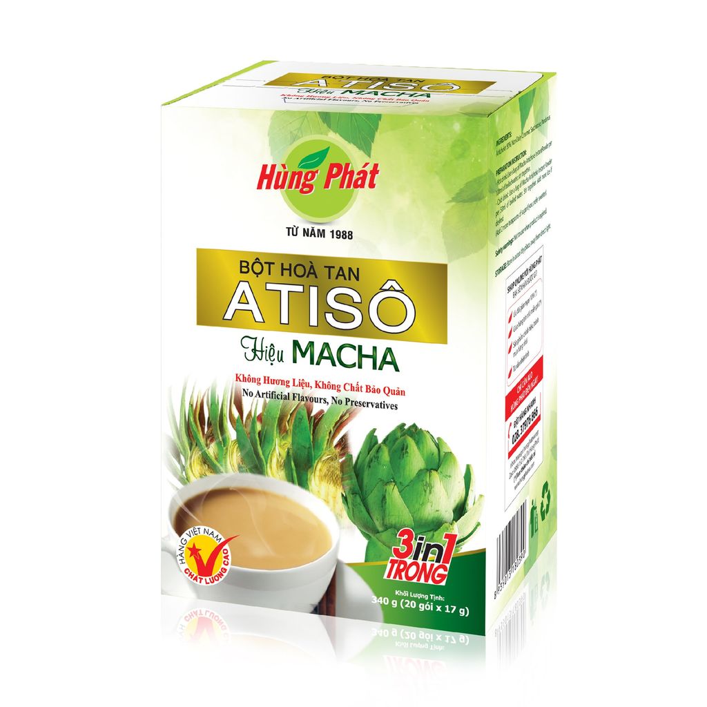 Bột Hòa Tan Atisô Hiệu Macha - Macha Artichoke Instant Powder