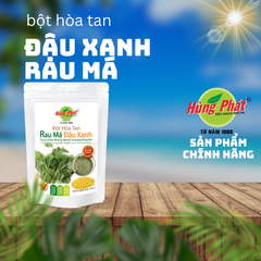 Bột Hòa Tan Rau Má Đậu Xanh - Gotu Kola Mung Beans Instant Powder