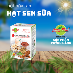 Bột Hòa Tan Hạt Sen Sữa - Lotus Seed Milk Instant Powder