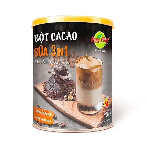 Bột Cacao Sữa 3in1