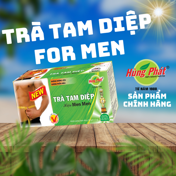 Trà Tam Diệp Hiệu Men Men - Tam Diep Tea Men Men