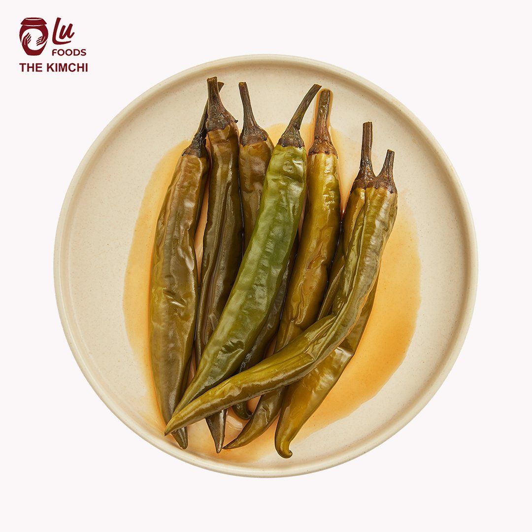 Ớt Xanh Chua Ngọt - 고추장아찌