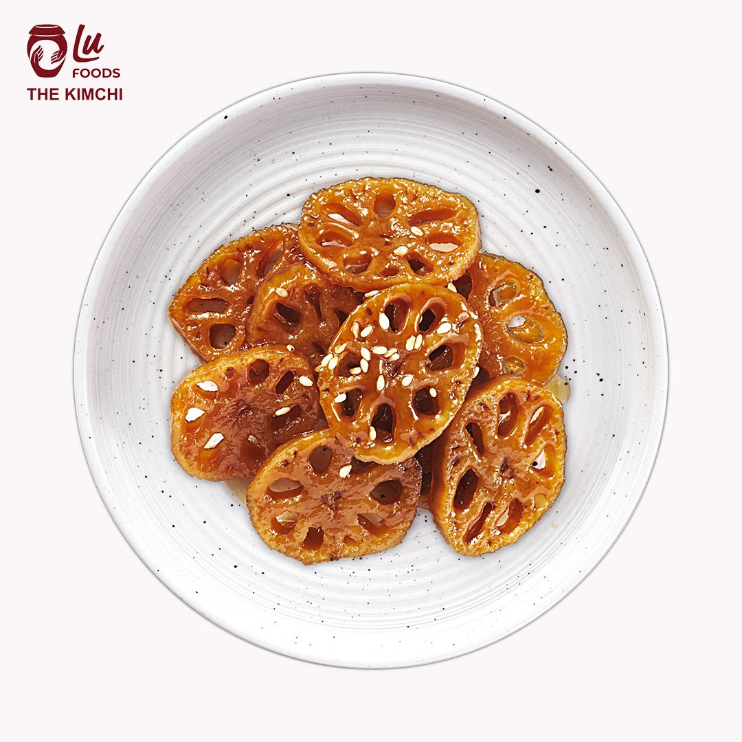 Củ Sen Om - 연근조림