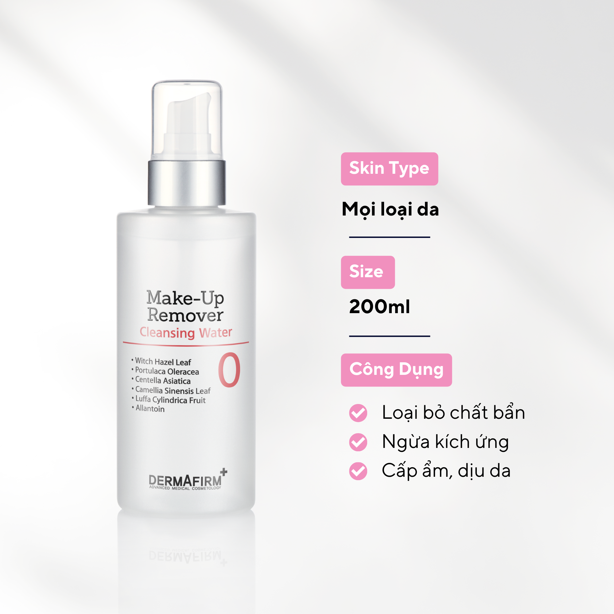  Make Up Remover - Tẩy trang dạng nước 